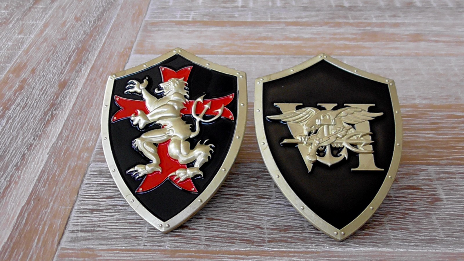 SEAL Team Six Gold Squadron NSWDG Navy SEAL Team VI DEVGRU Challenge Coin