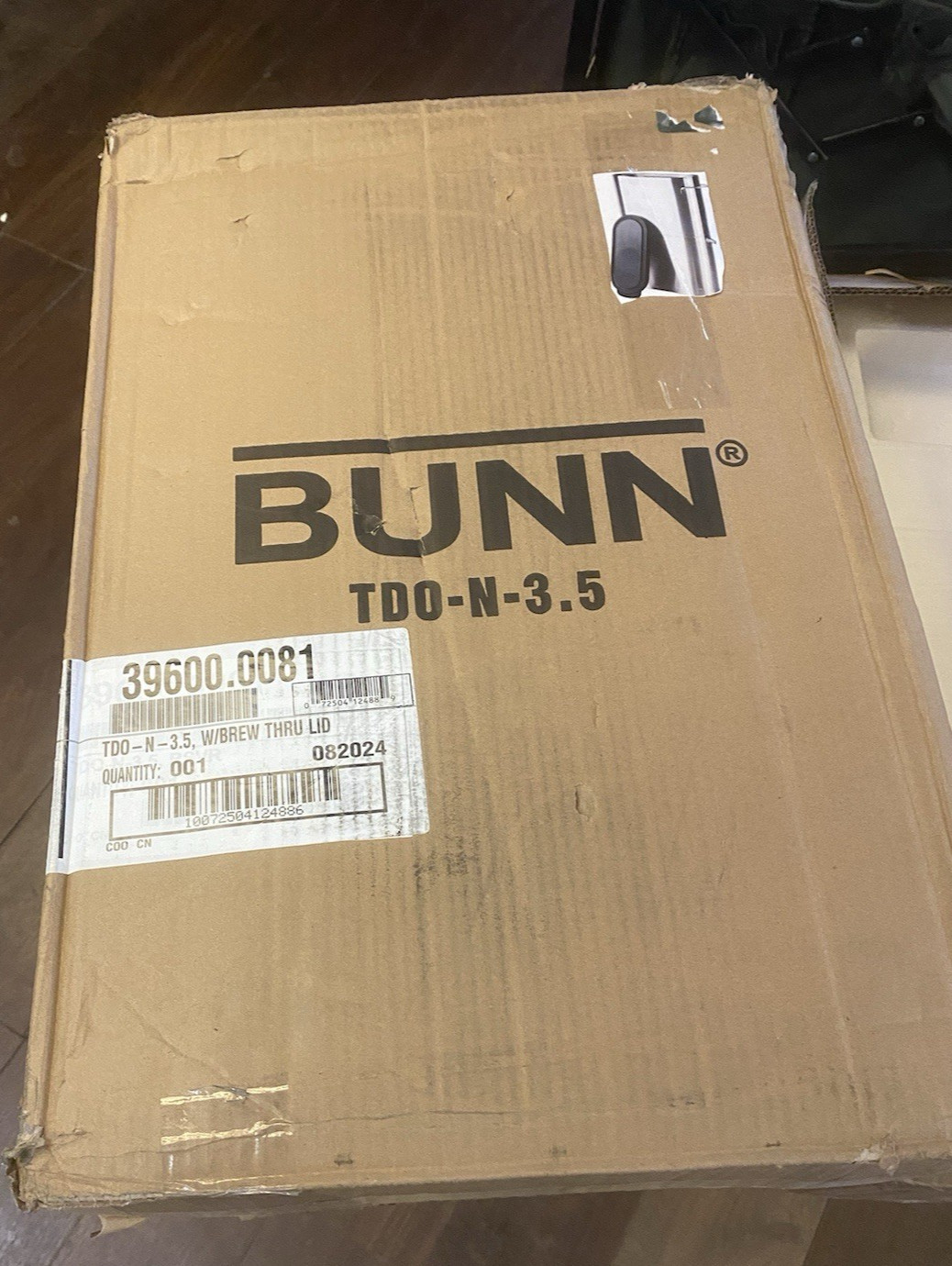 BRAND NEW 39600.0081 BUNN TD0-N-3.5