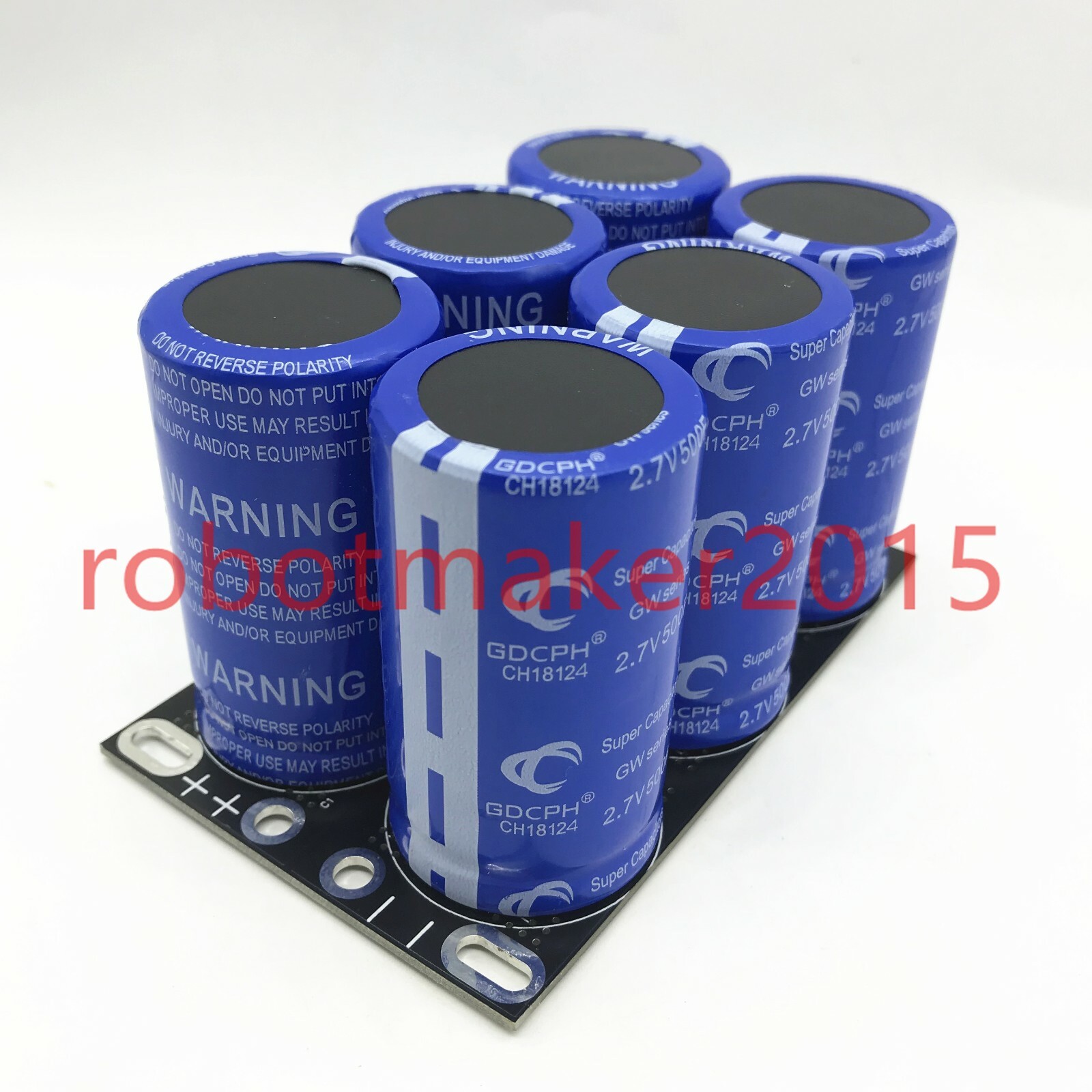 2.7V500F 16V83F Super Farad Capacitor Module Kit For Car Double Rows