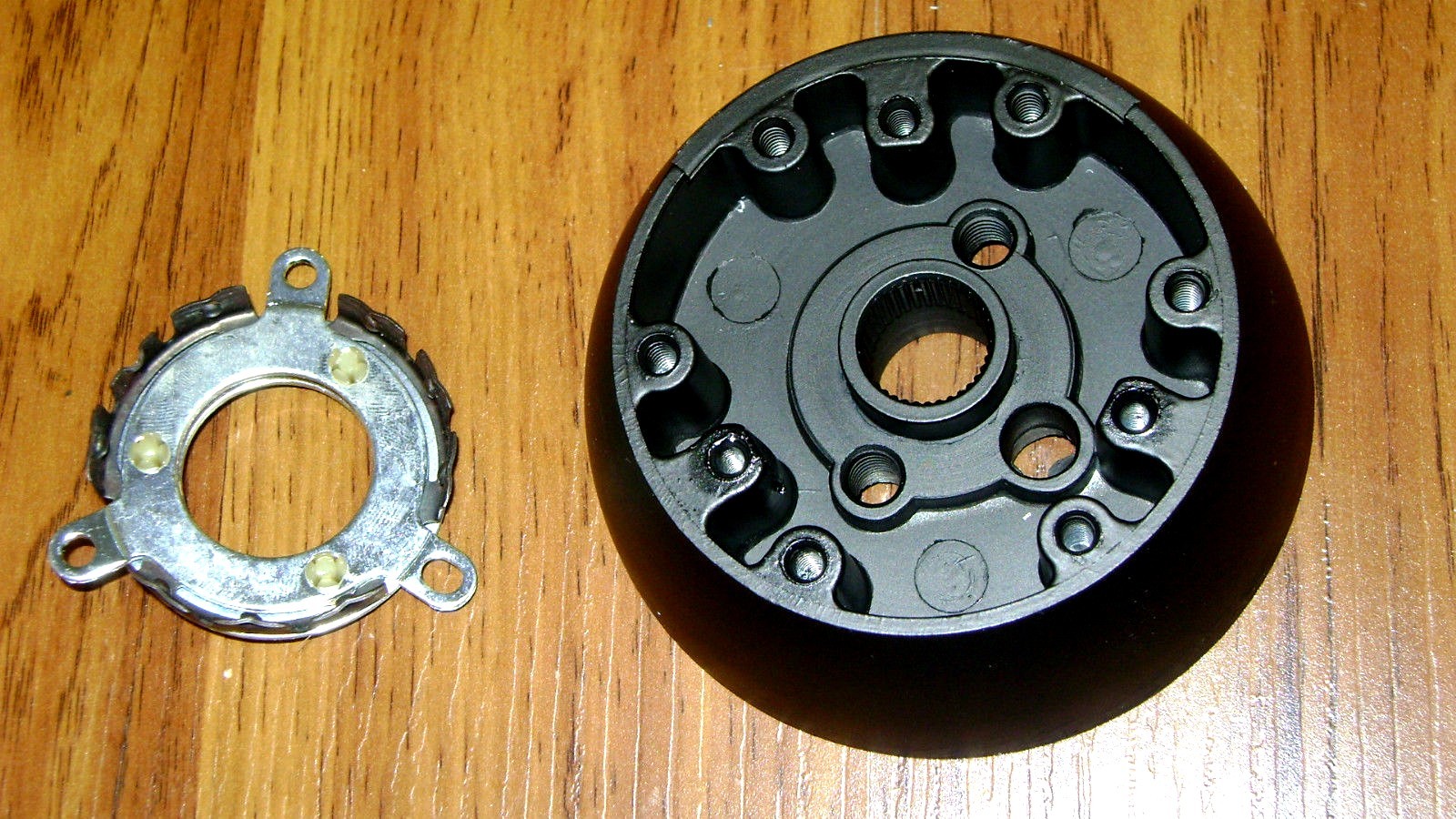 Comfort Grip or Wood Steering Wheel Install Kit 3-spoke Camaro Chevelle Nova