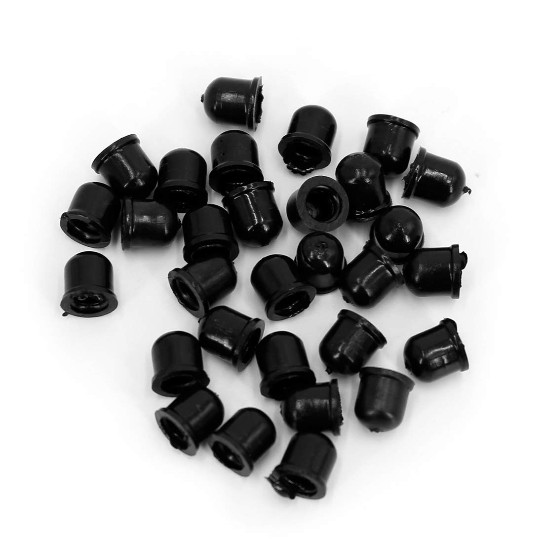 30Pcs Brake Bleeder Screw Caps Grease Dust Cover Brake Bleed Nipple Cap