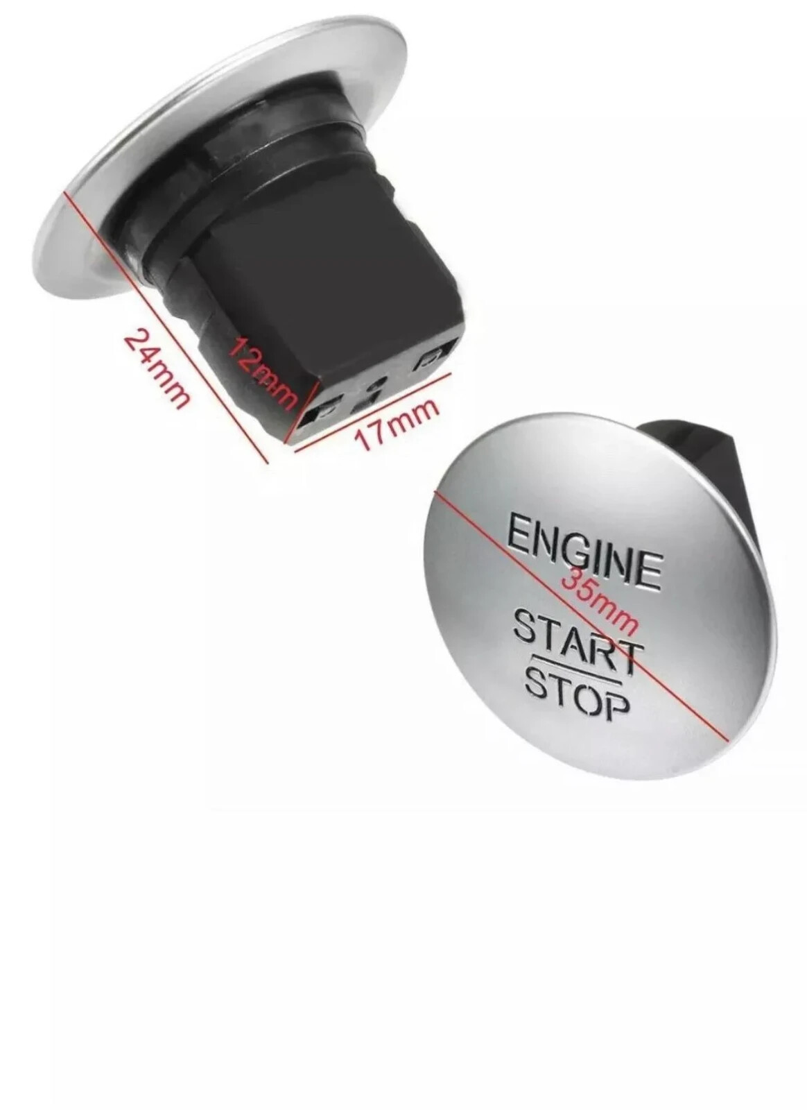 OEM Mercedes Benz Push to Start Button Keyless Go Engine Start Stop