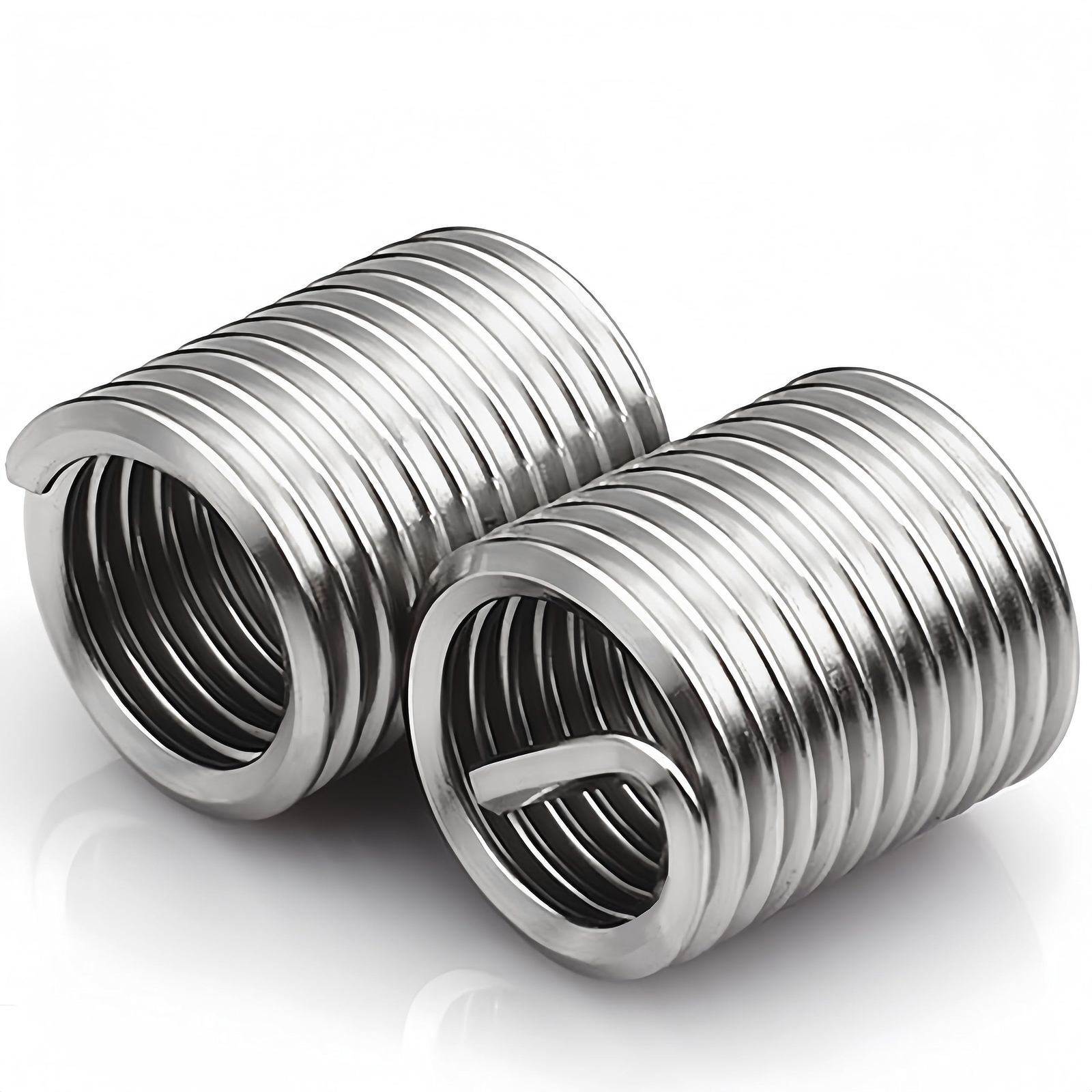M3 x 0.5mm x 1.5D Helicoil Wire Inner Thread Inserts Coiled Wire Helical Scre...