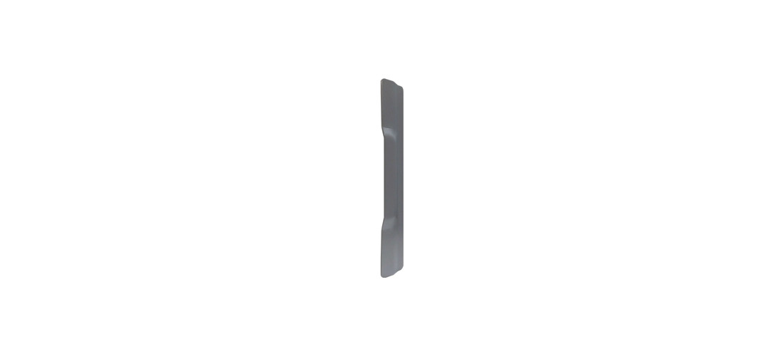Don Jo NLP-210-SL Out Swing Latch Protector Silver Coated