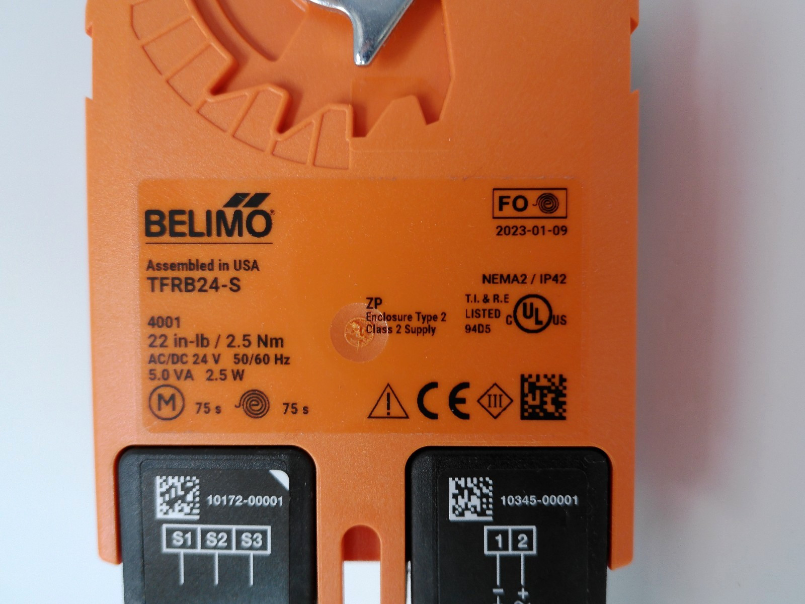 Belimo B212B+TFRB24-S