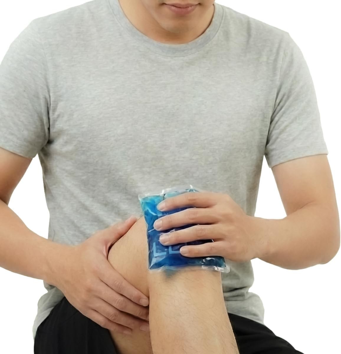 Compact 4" x 6" Reusable Gel Pack for Targeted Hot & Cold Therapy Relief