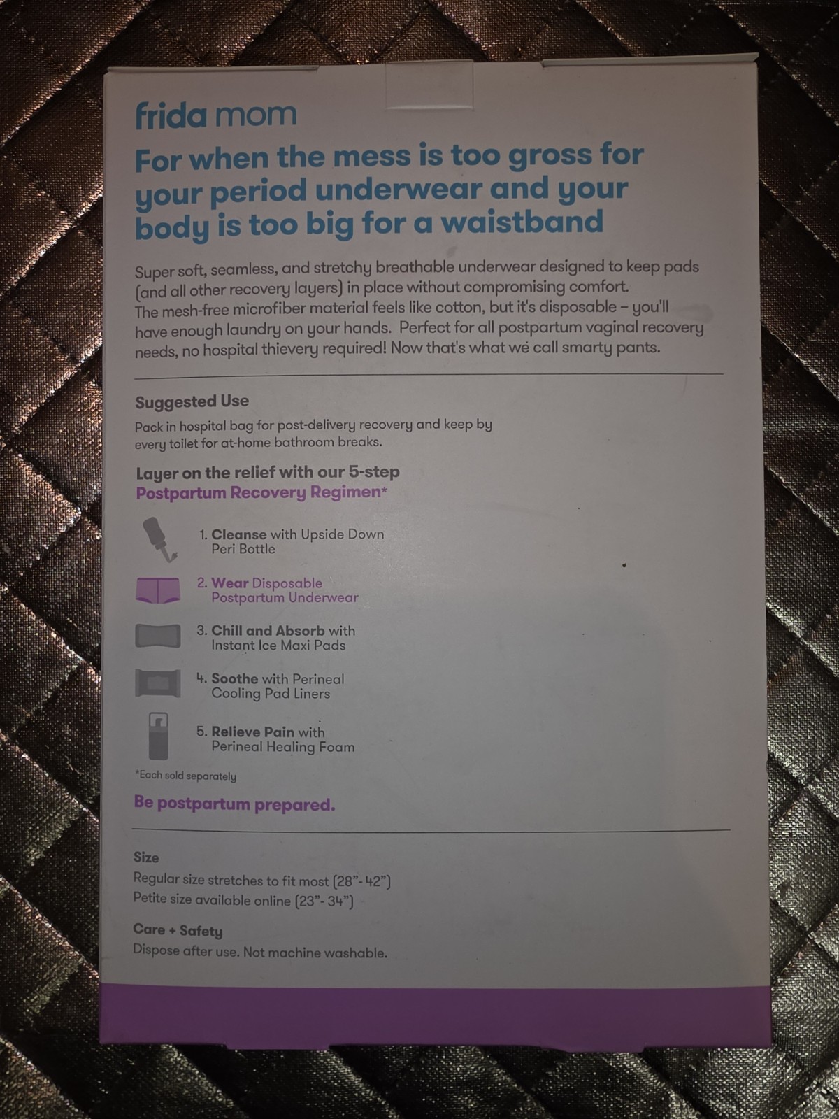 Frida Mom Disposable Postpartum Underwear - Regular Size - 8 Pack