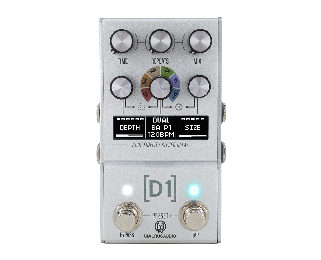 Walrus Audio Mako Series MKII D1 High-Fidelity Delay Pedal - Open Box