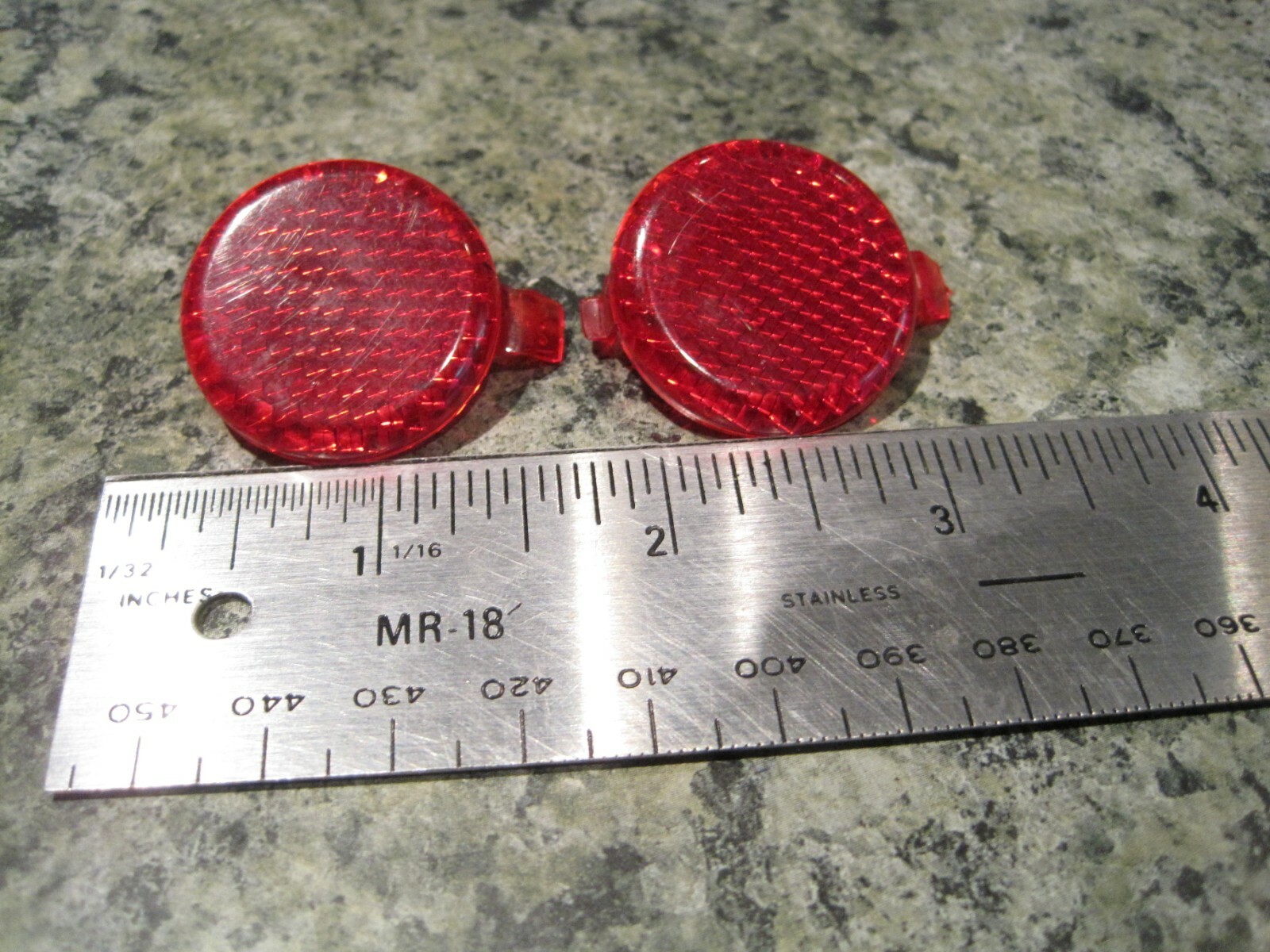 2004-2008 Pontiac Grand Prix Door Reflector Inserts OEM Pair