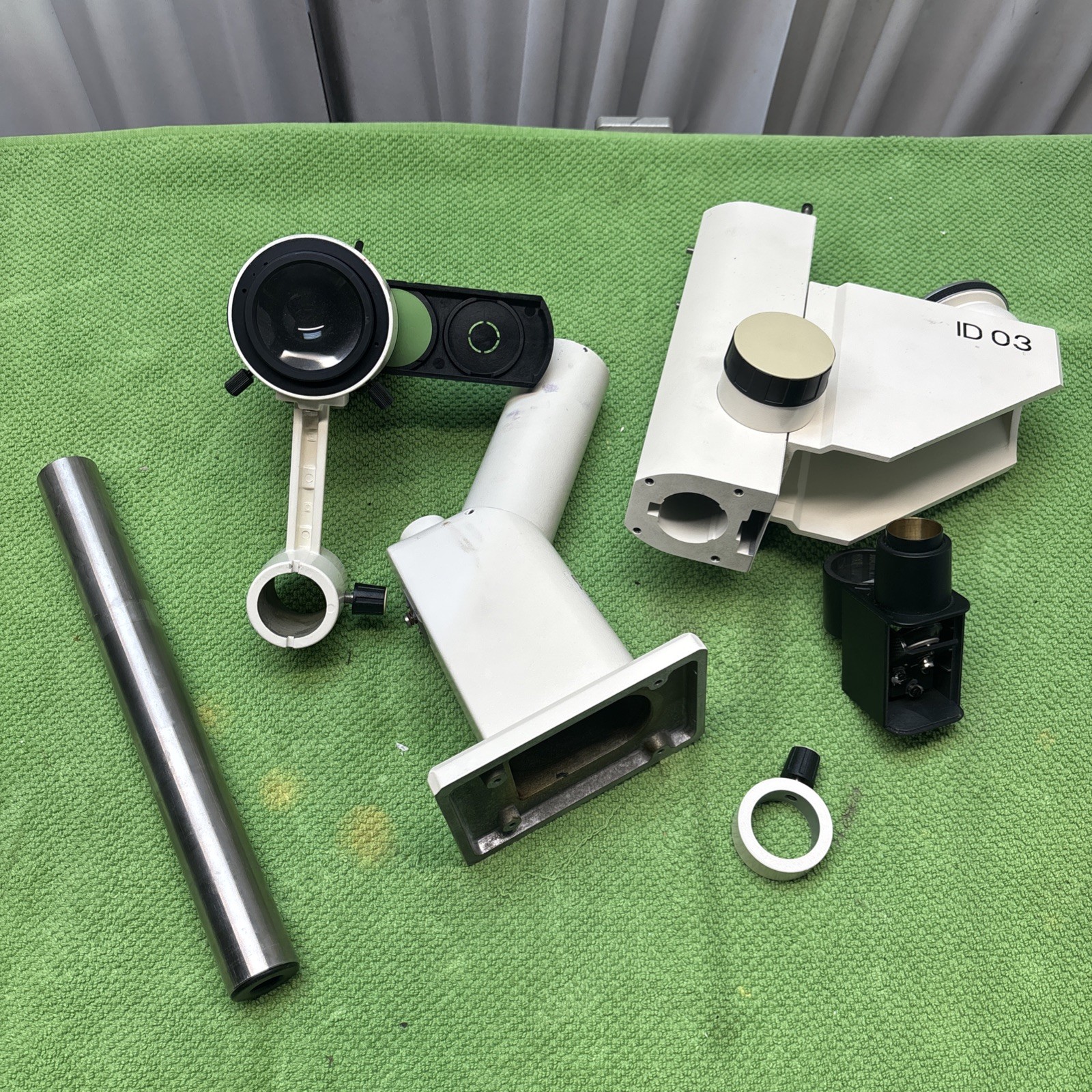 Carl Zeiss ID 03 Inverted Microscope parts all that is shown in pictures
