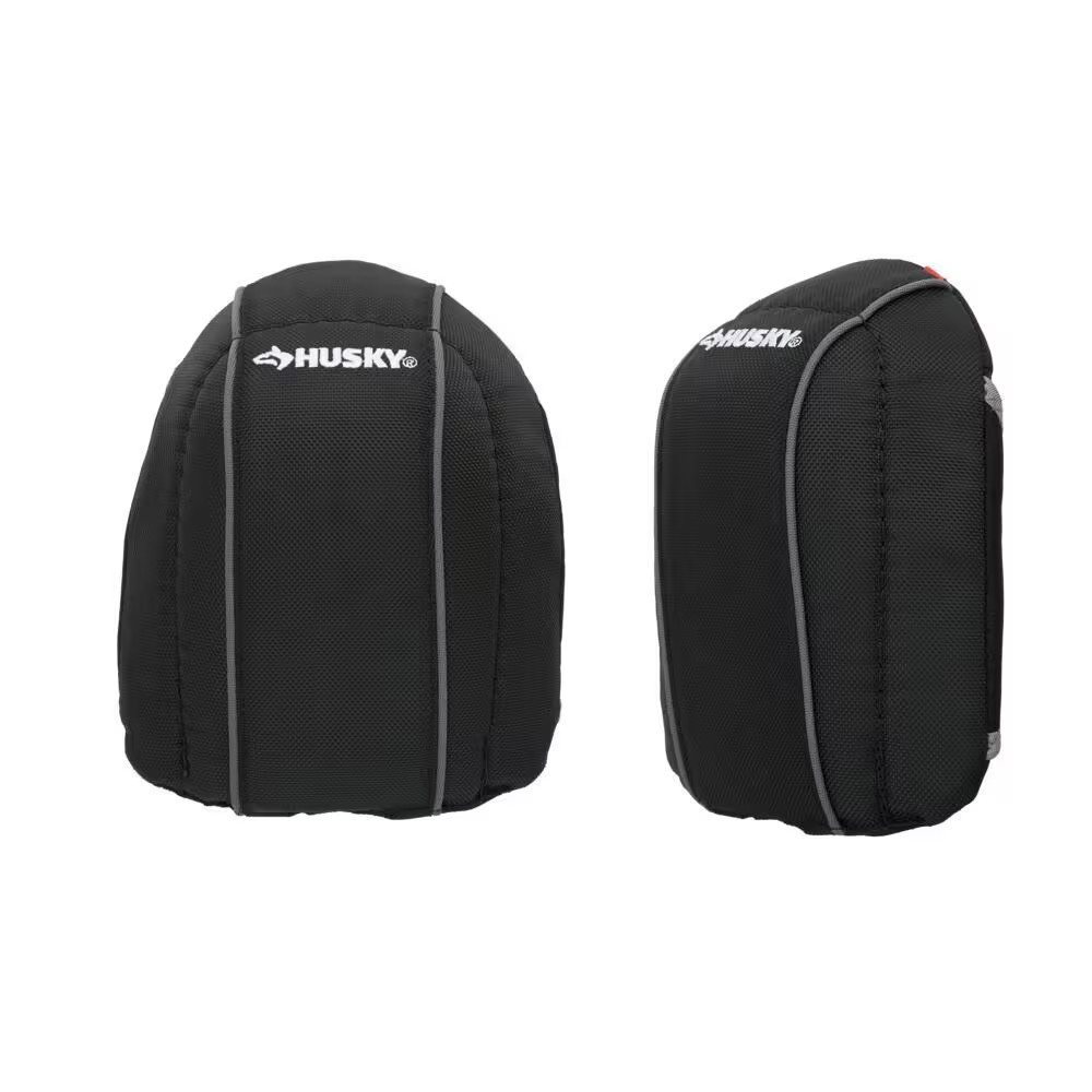 Fabric Cap Foam Non-Marring Knee Pads | Husky Heavy Duty Profile Box Durable