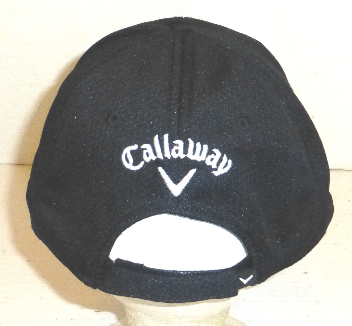 Callaway Big Bertha Falling Apple Hook & Loop Adjustable Hat Black PLEASE READ