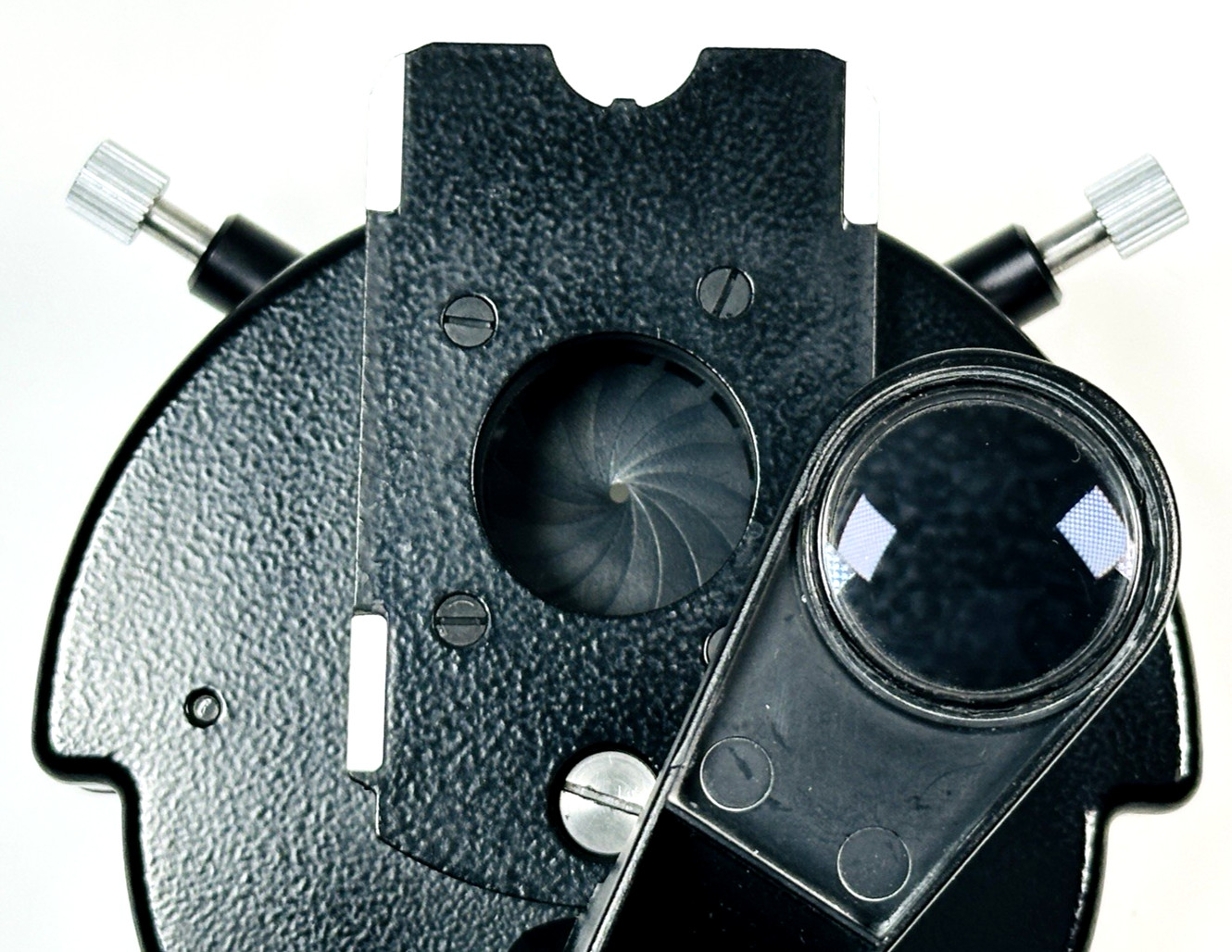 Leitz Wetzlar Leica Dialux 20 Microscope 5 Lens Phase Contrast Condenser