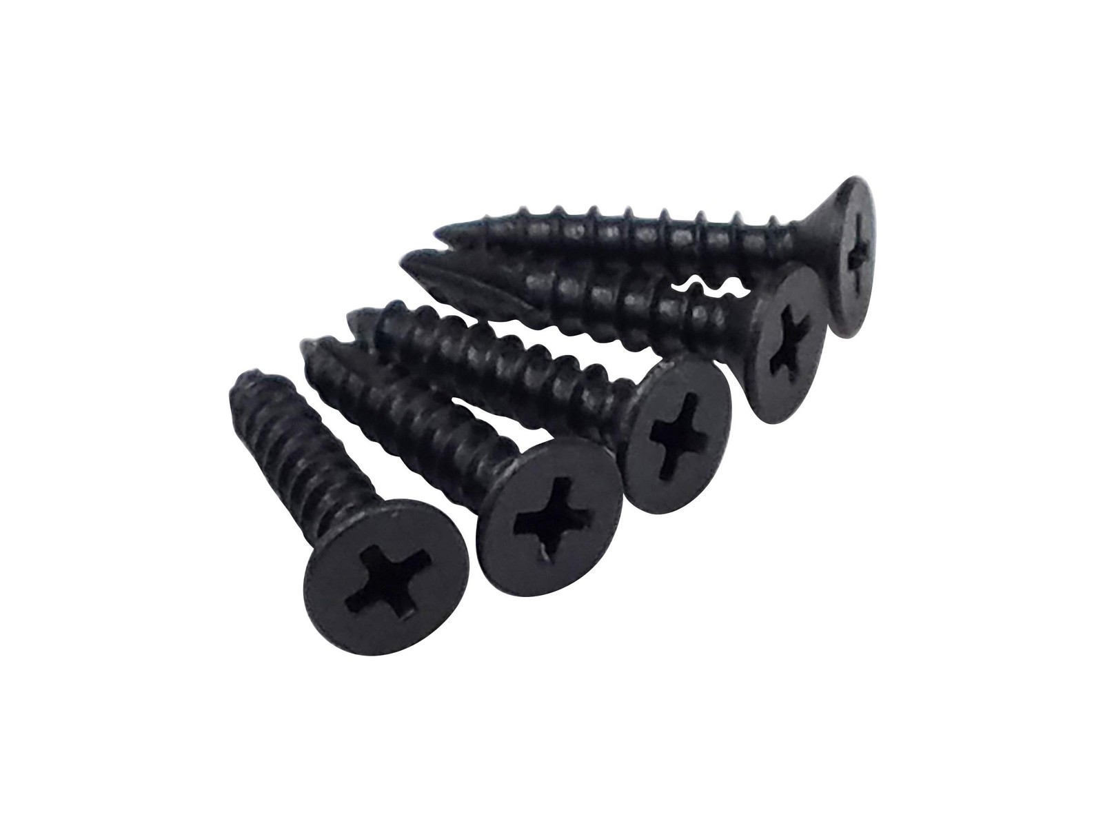 Oil Rubbed Bronze Hinge Screws 10x1 Inch Fly Cut Easy Drilling 24 PCS