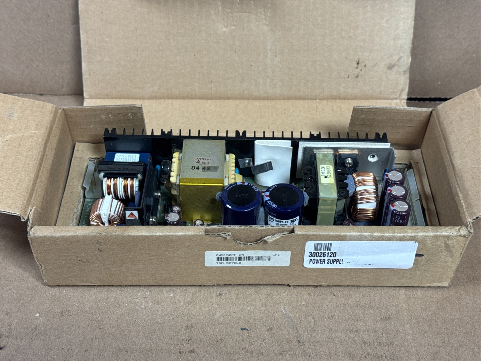 NEW LAMBDA ZWS150PF-24 Power Supply Board 24VDC 6.3A WARRANTY FAST SHIPPING