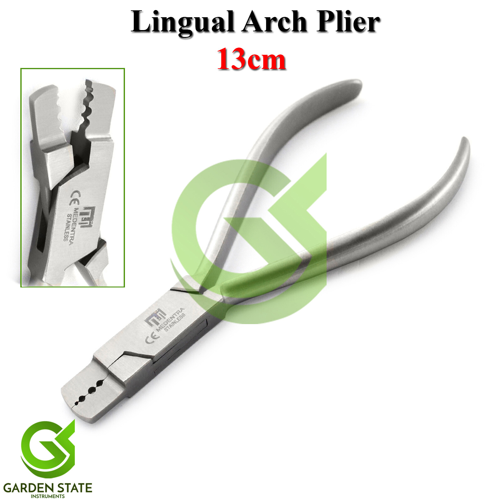 Dental Lingual Arch Forming Plier Wire Adjusting Contouring Orthodontic Pliers