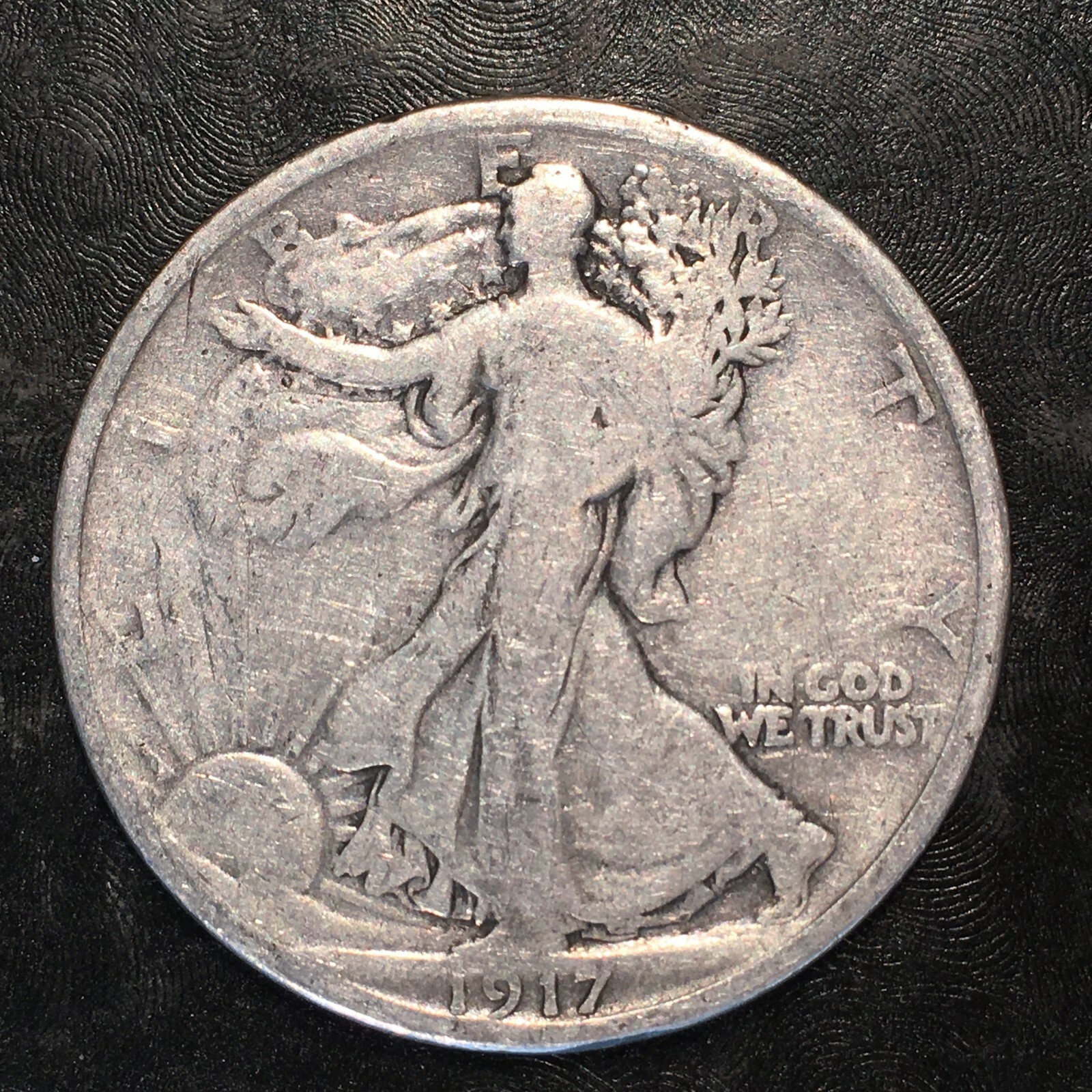 1917 Walking Liberty Half Dollar - High Quality Scans #H375