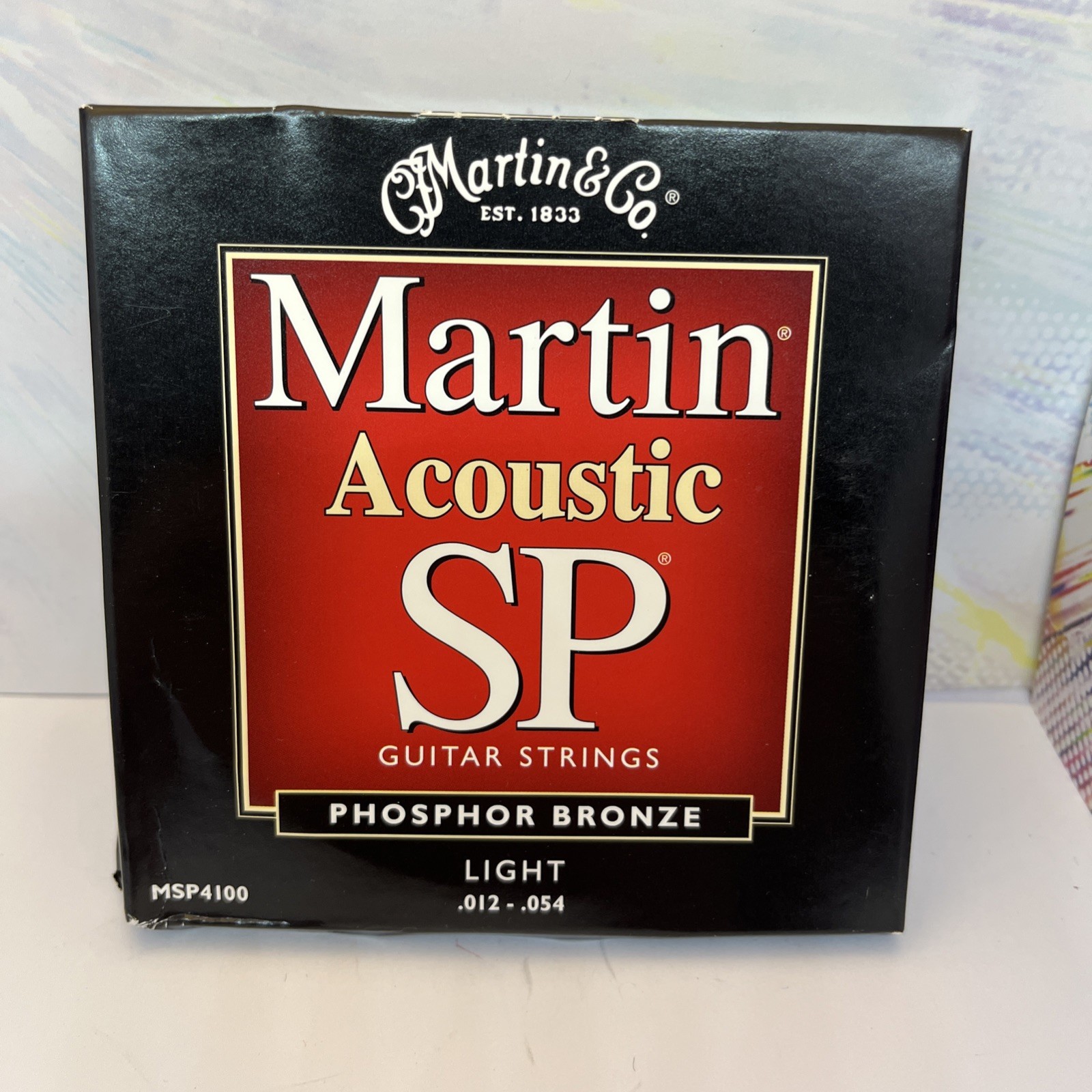 Martin MSP4100 Bronze Acoustic Guitar Strings, Light .012 - .054 NEW!!
