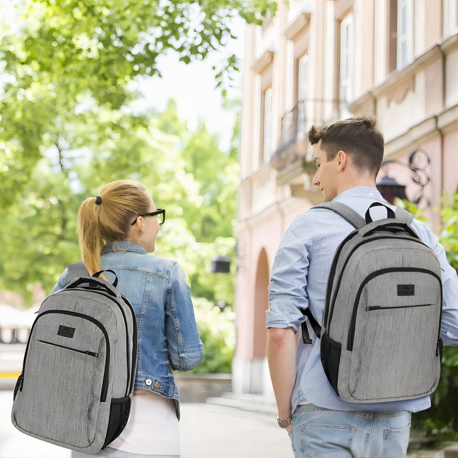 15.6 Inch Laptop Backpack Antitheft Travel Business Computer Bag Water Resistant
