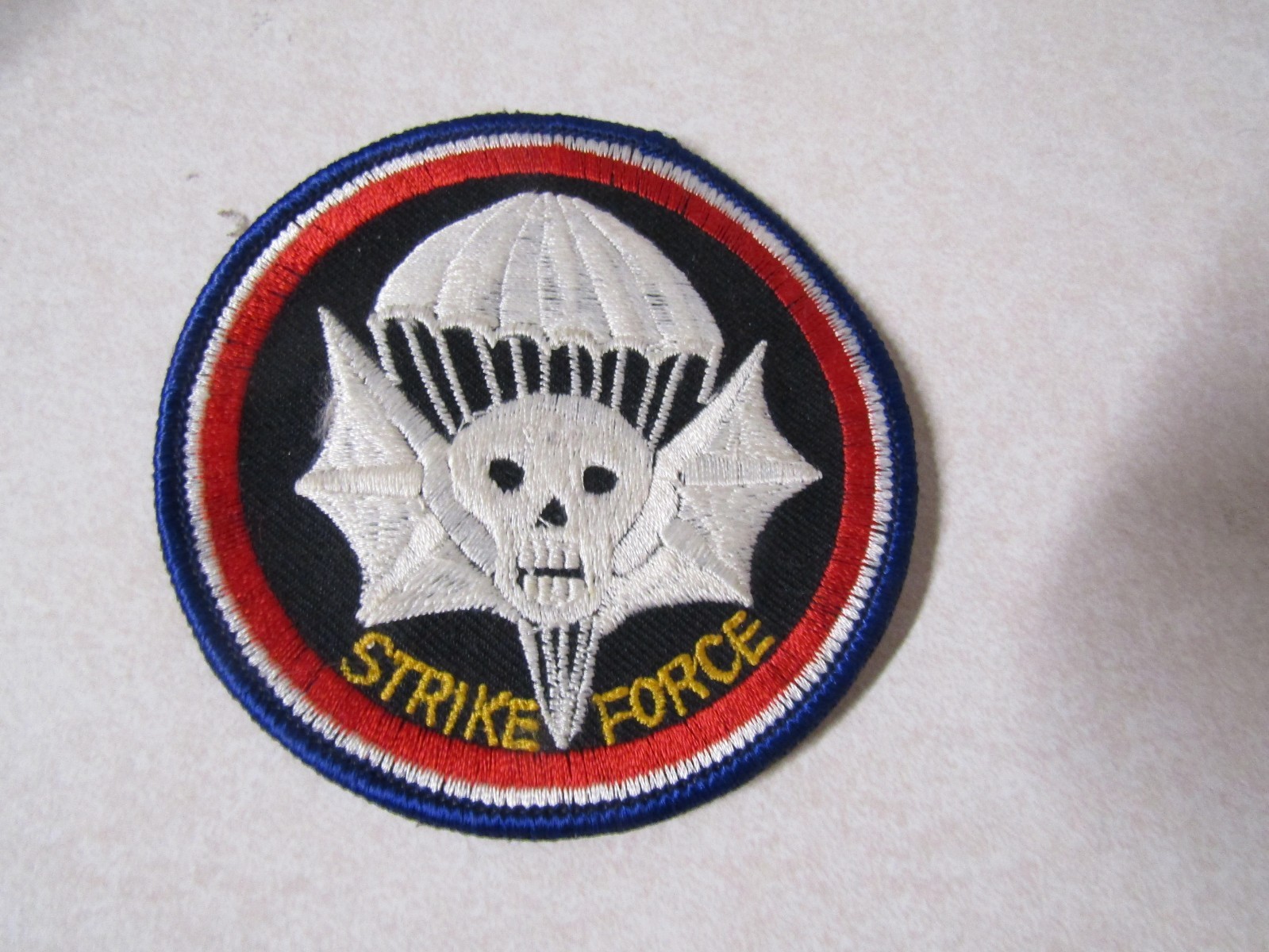 MILITARY PATCH MUCH OLDER 502ND PARACHUTE INFANTRY REGIMENT PIR STRIKE FORCE