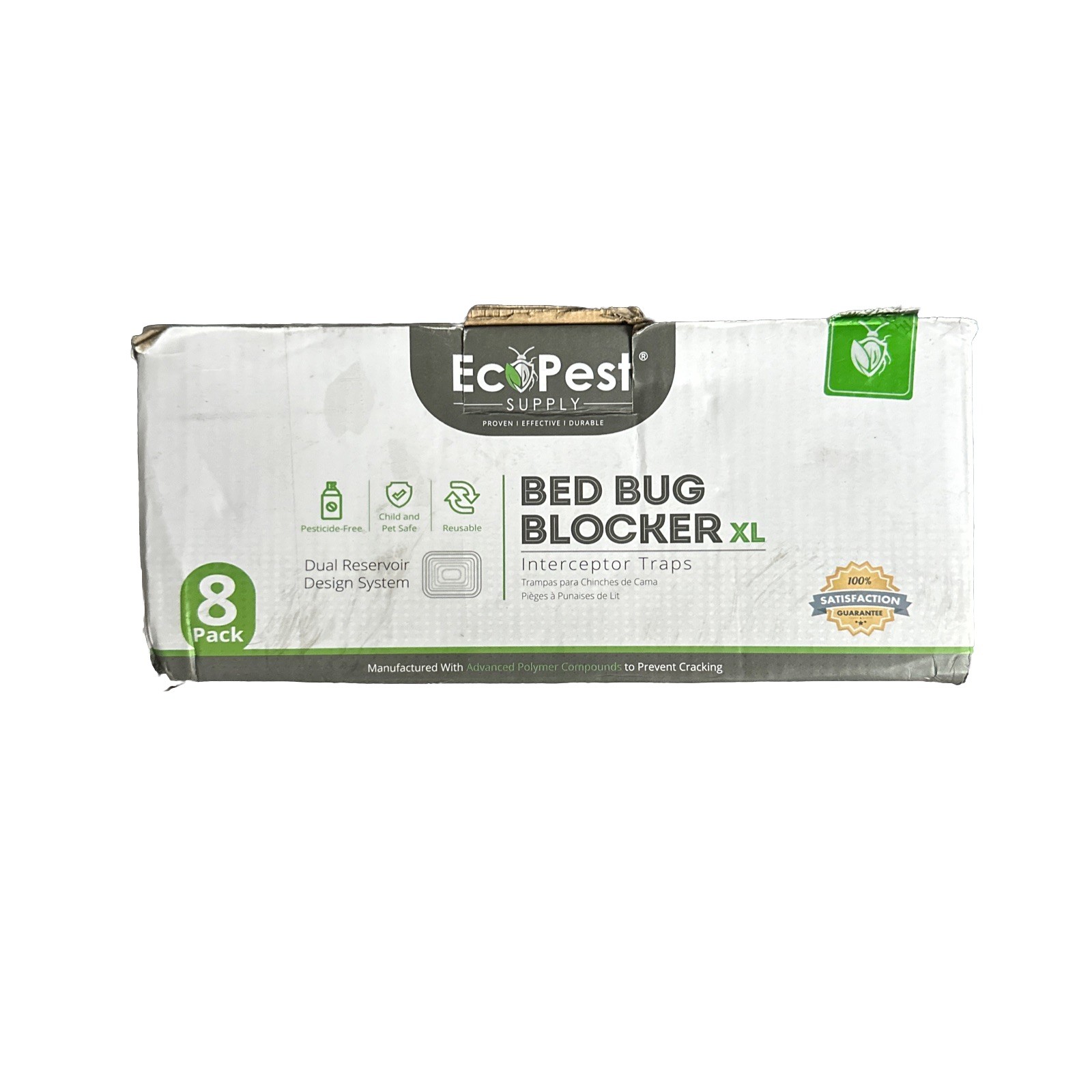 EcoPest Bed Bug Blocker Pro Eco Friendly Interceptor Traps 4-Pack