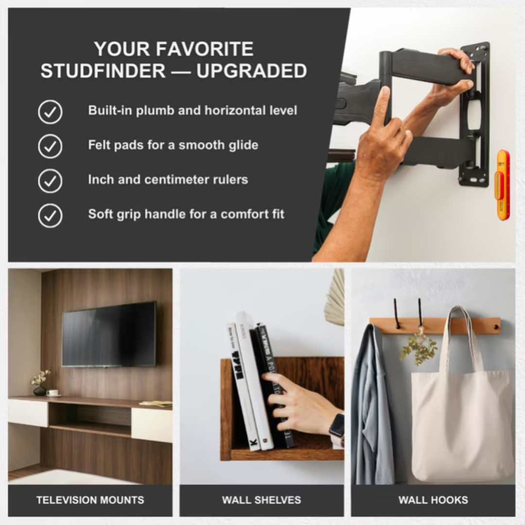 The StudBuddy Pro Magnetic Stud Finder