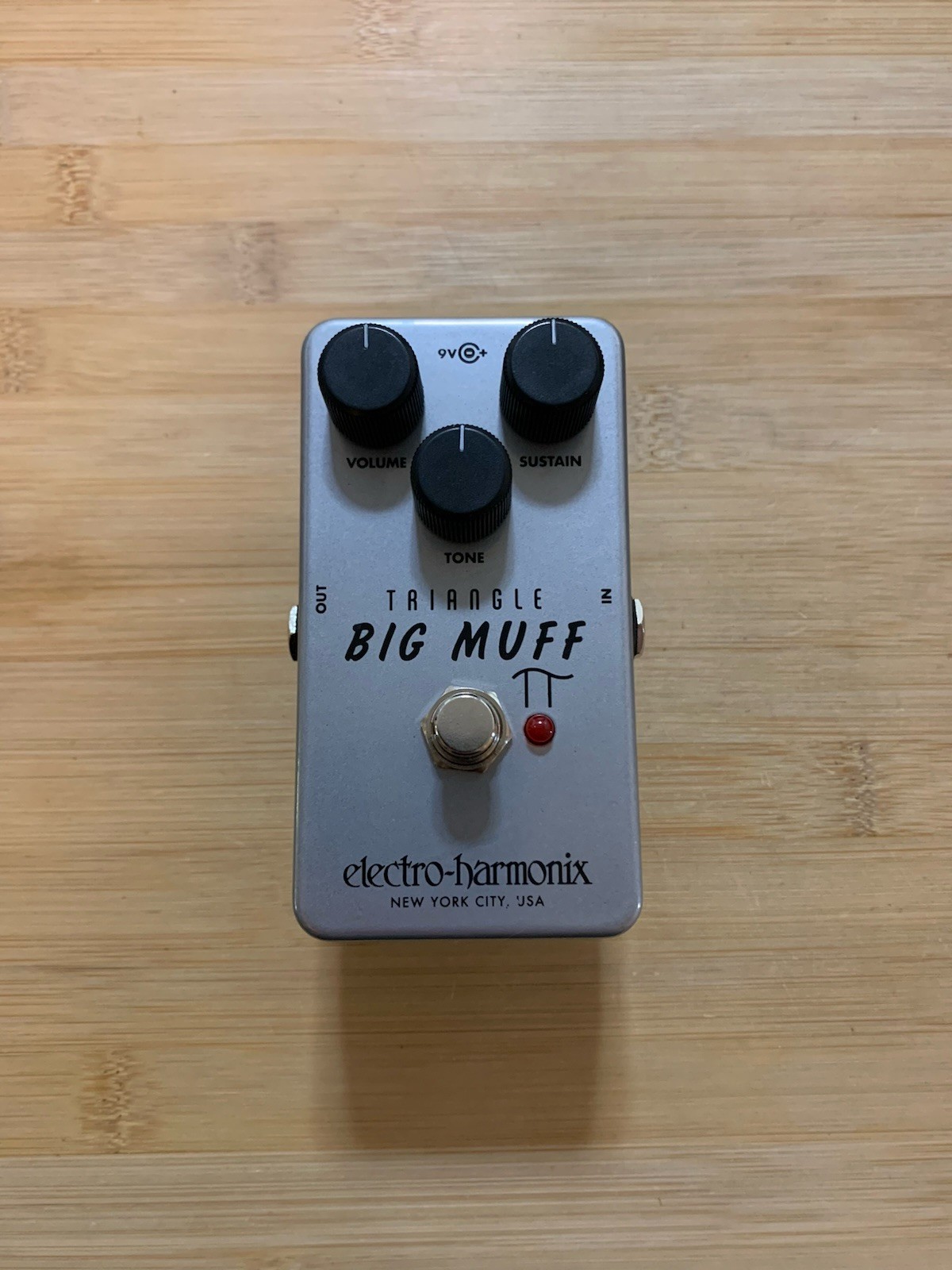 Electro-Harmonix Triangle Big Muff Pi Fuzz Guitar Pedal