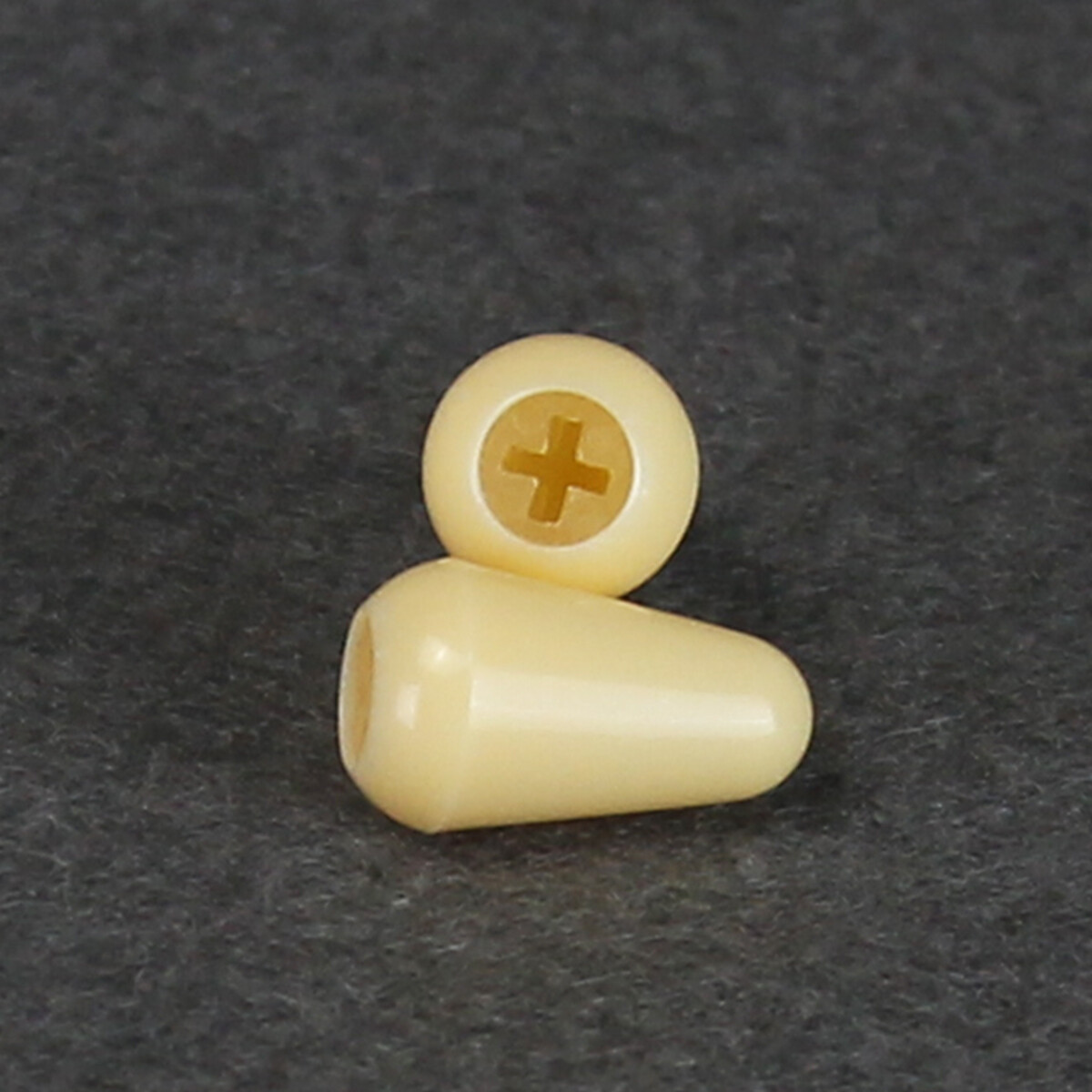 New 6pcs Cream ST Guitar Switch Tip Caps Knobs Plastic 3.5mm for 5 Way Switch
