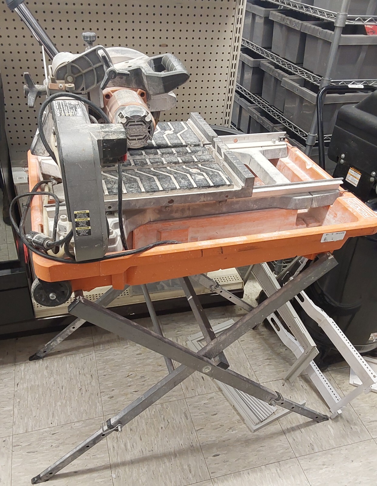 Ridgid Tools R4050,  Wet Tile Saw