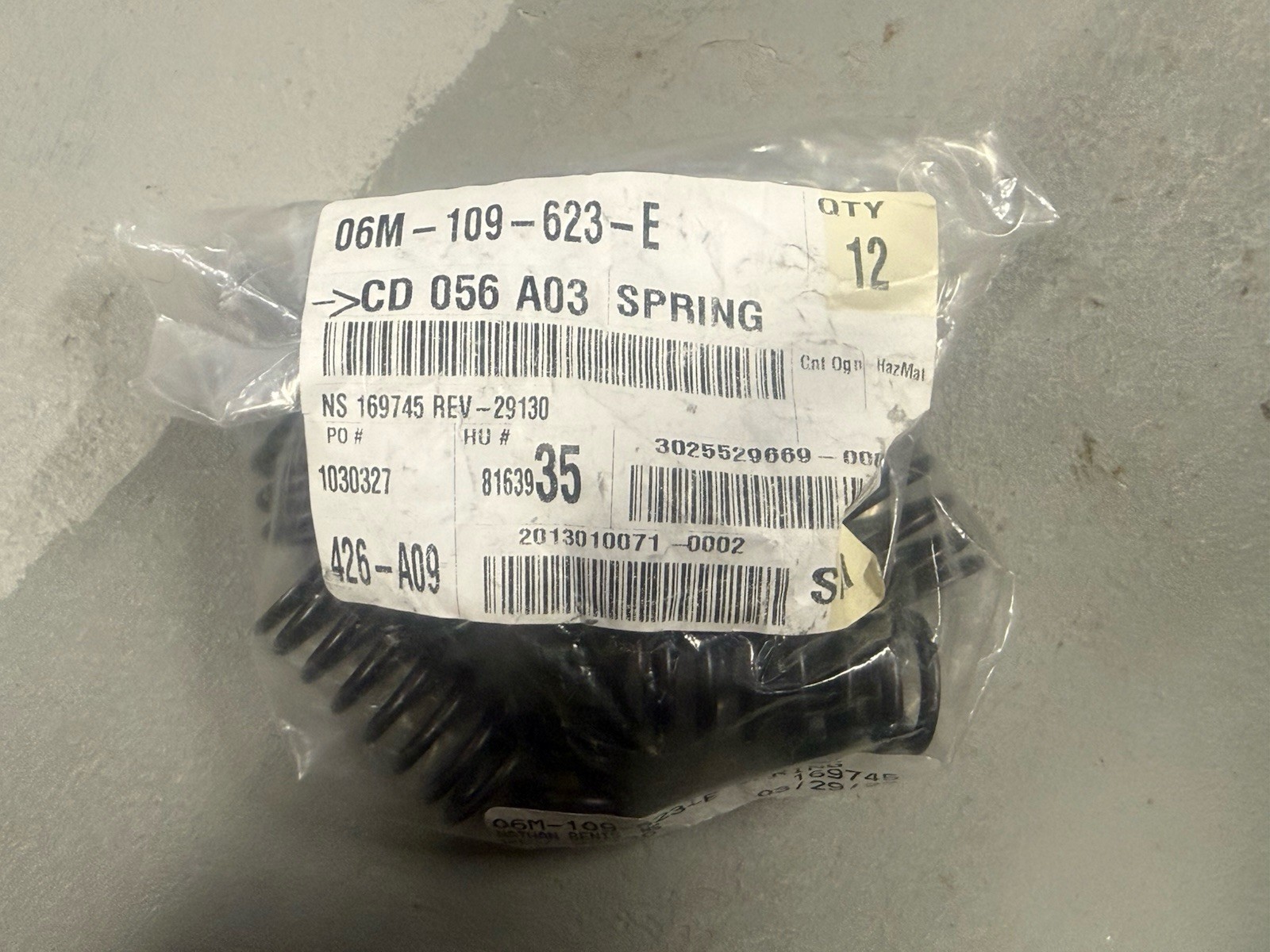 OEM Audi VW Valve Springs 06M-109-623-E (12 Pack) 3.0T EA839