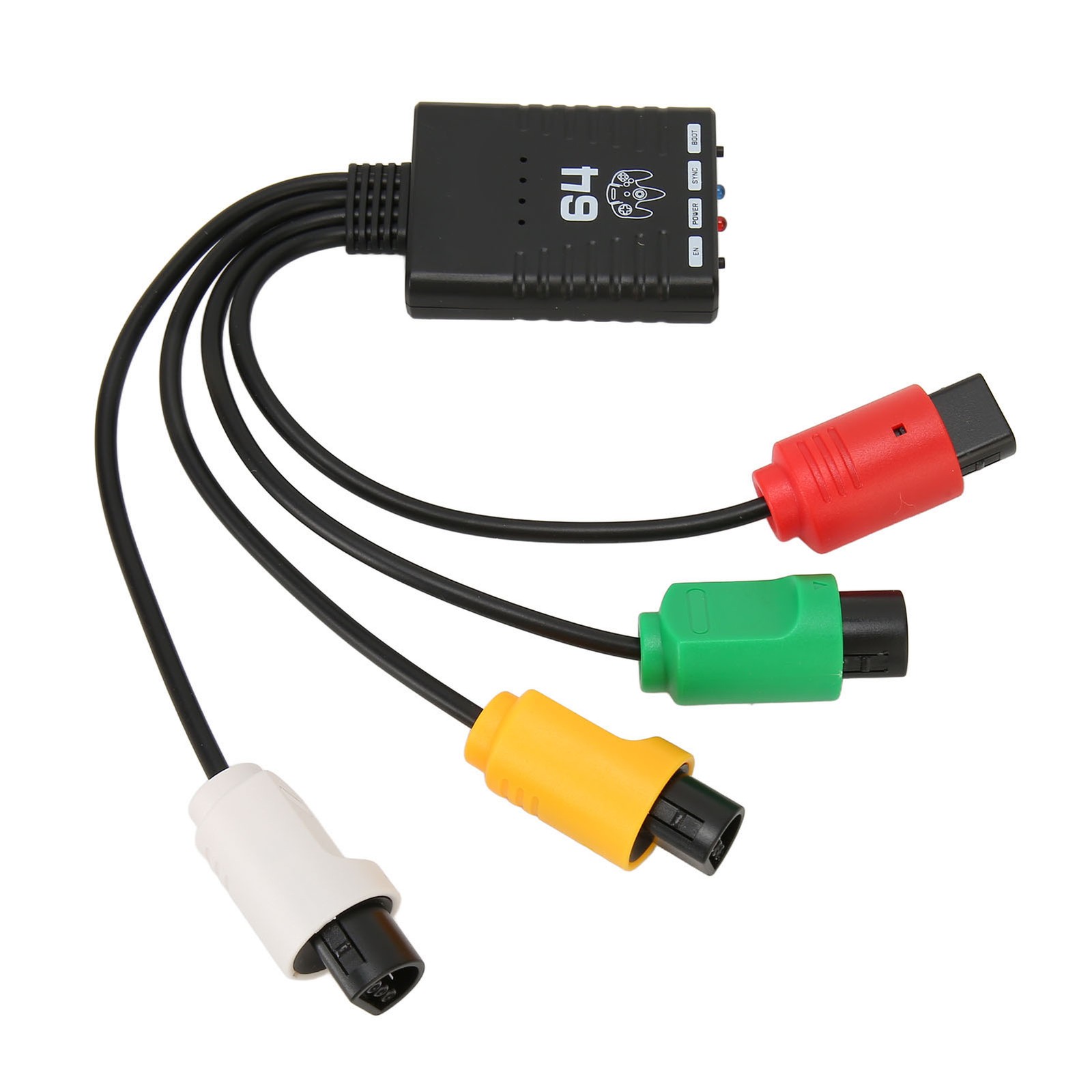 ｀Wireless Controller Adapter Support 4 Player BT Controller Converter For N64