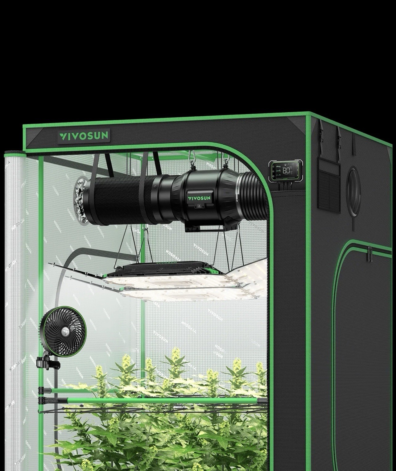 VIVOSUN Grow Tent for Indoor Plant Growing 4x4, 4 Plant Tent