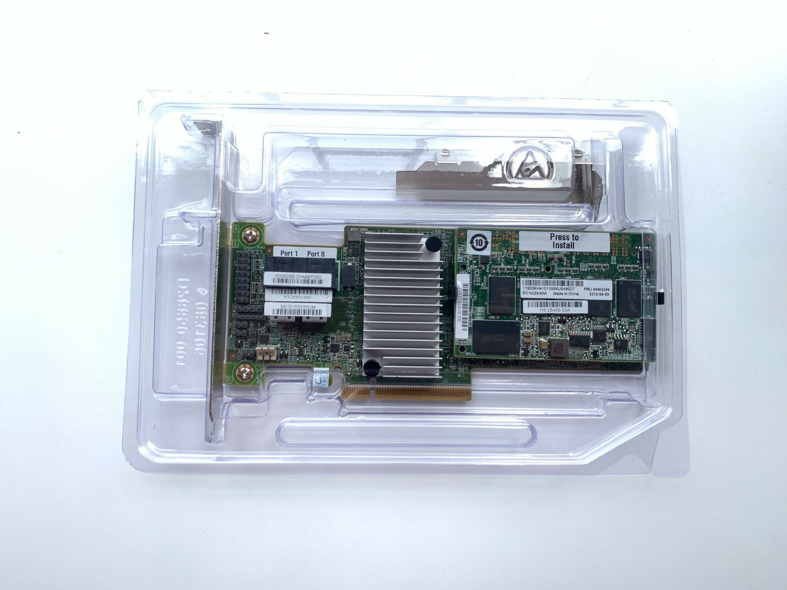 IBM ServeRAID M5210 SAS SATA PCI-E RAID Controller 46C9111 + 2GB Caching + BBU