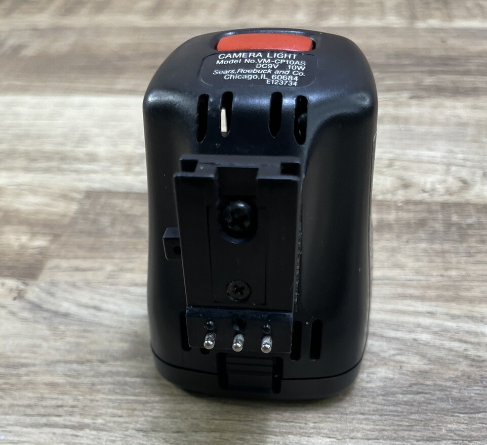 Genuine SEARS Camcorder VM-CP10AS Camera Light E123734 For JVC