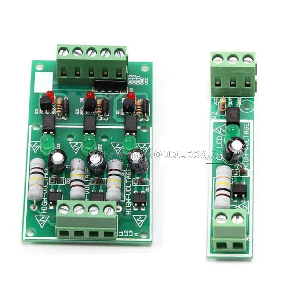 1/3 Channel Bit AC 220V Optocoupler Isolation Module Board Adaptive For PLC