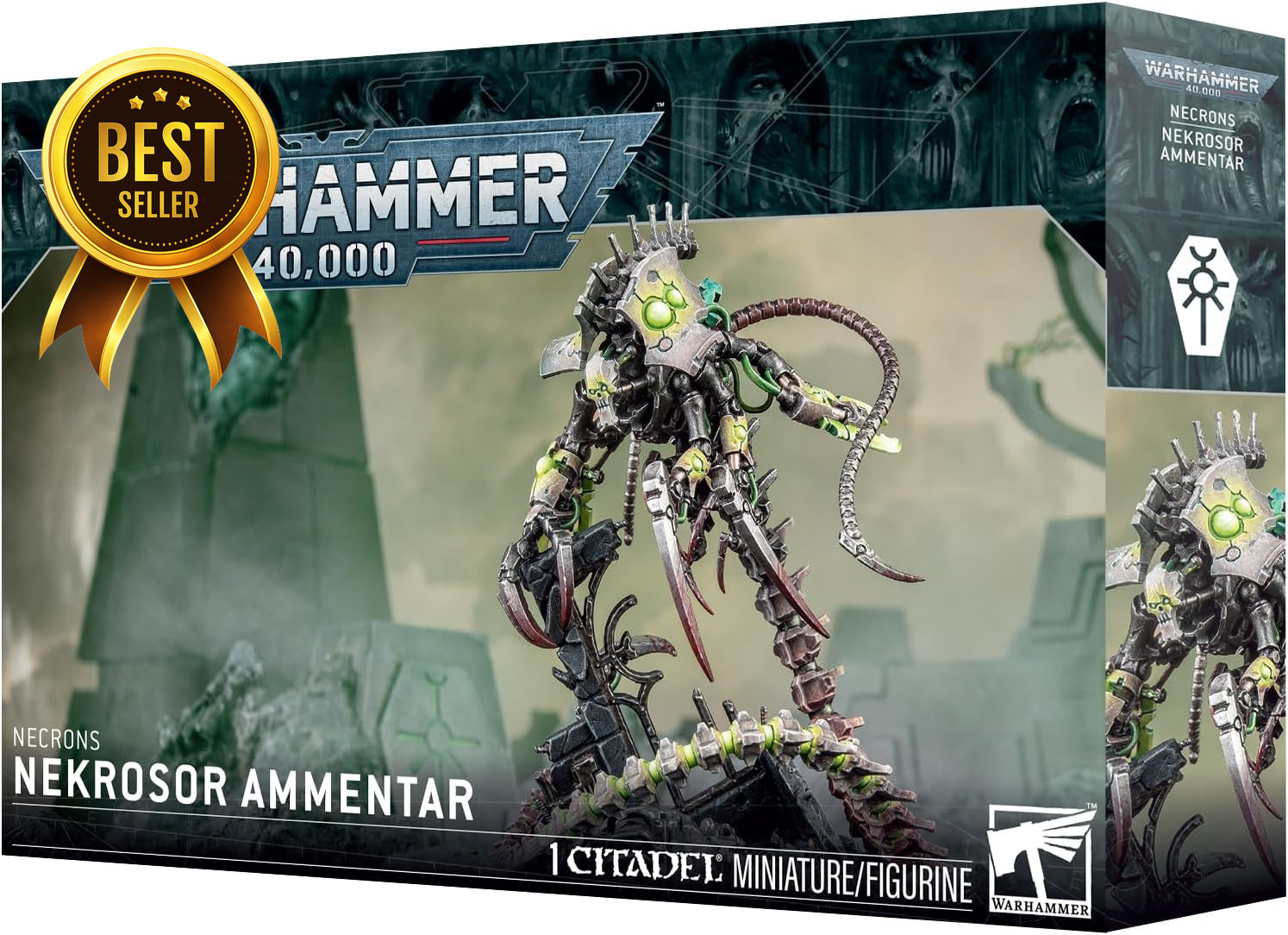 Warhammer 40000 Necrons Nekrosor Ammentar Plastic Miniature