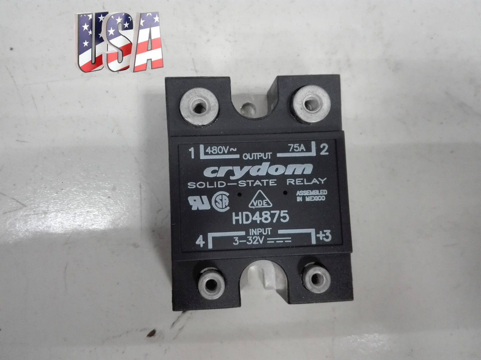 1PC New Crydom HD4875 Solid State Relay