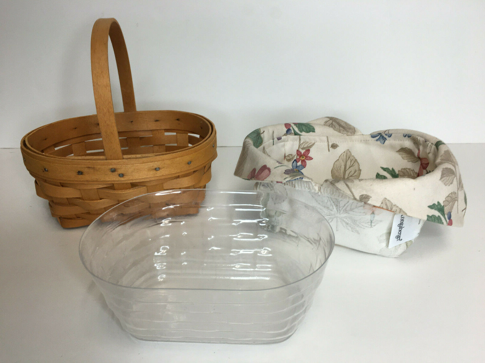 LONGABERGER 1999 AMERICAN CANCER SOCIETY HORIZON OF HOPE BASKET LINER PROTECTOR