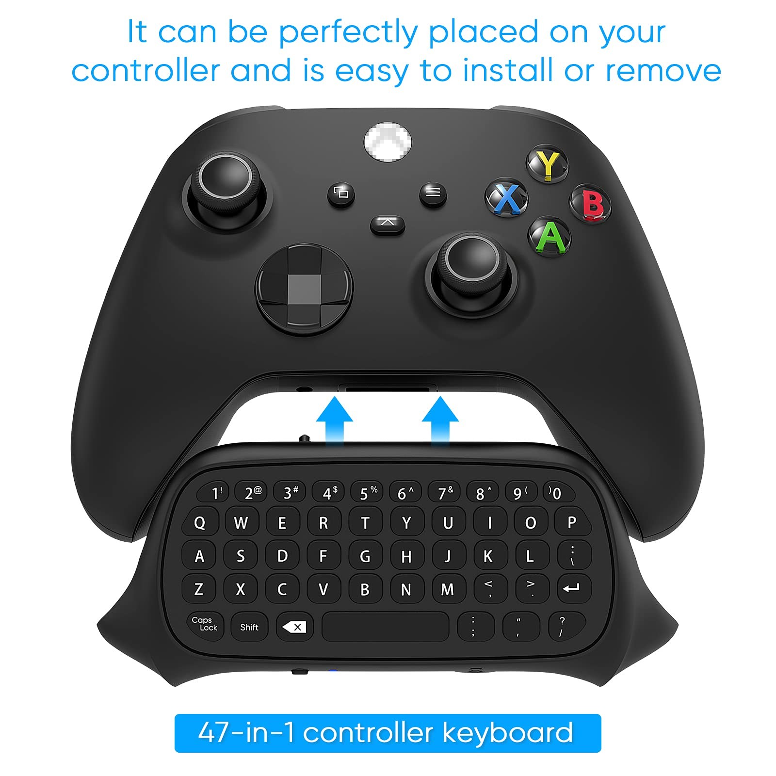 Keyboard for Xbox Series X/S Controller, for Xbox /S/Controller Gamepad, 2.4G...