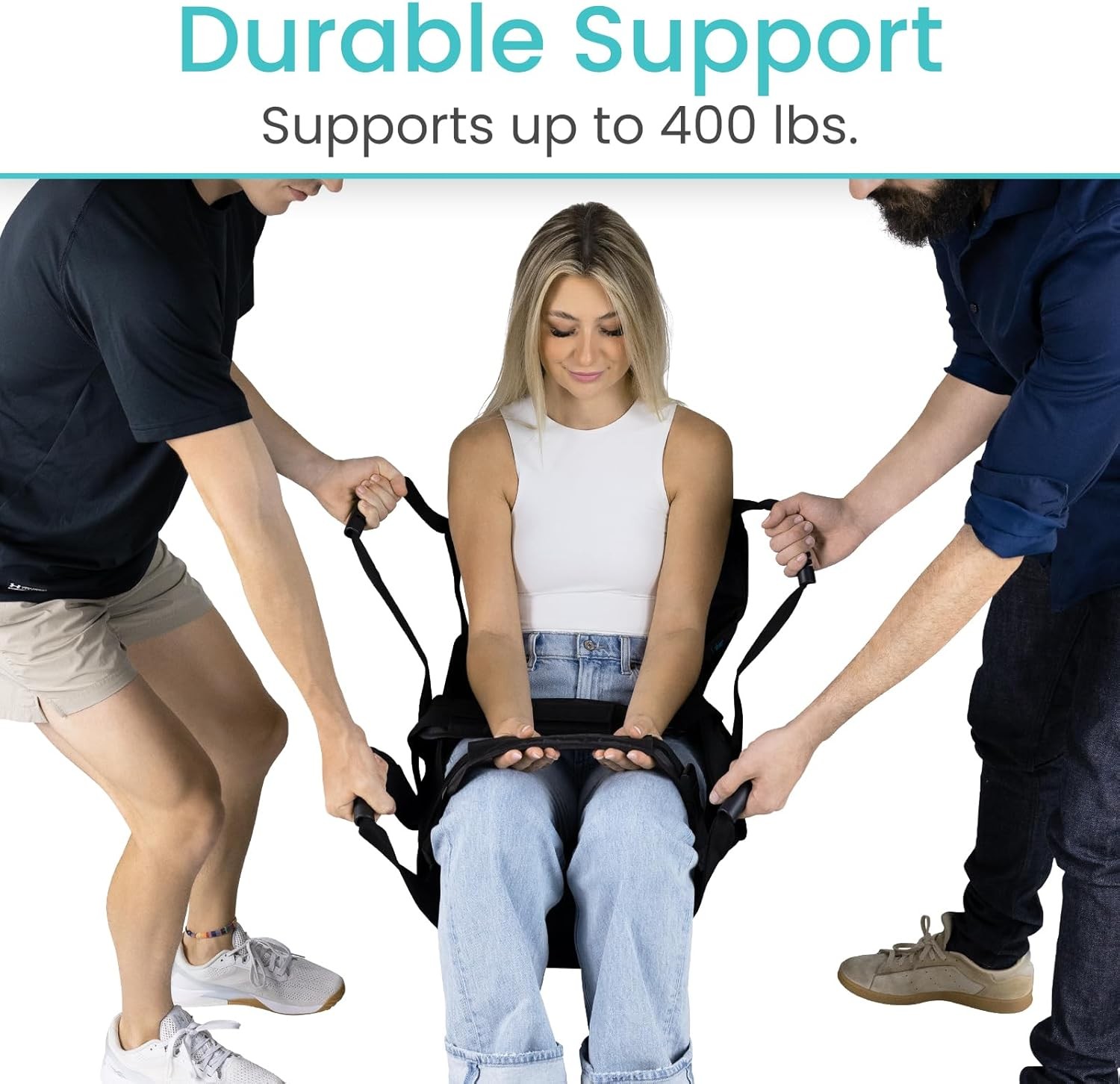 Transfer Sling for Elderly & Disabled - Patient Transfer Lift Assist Device for