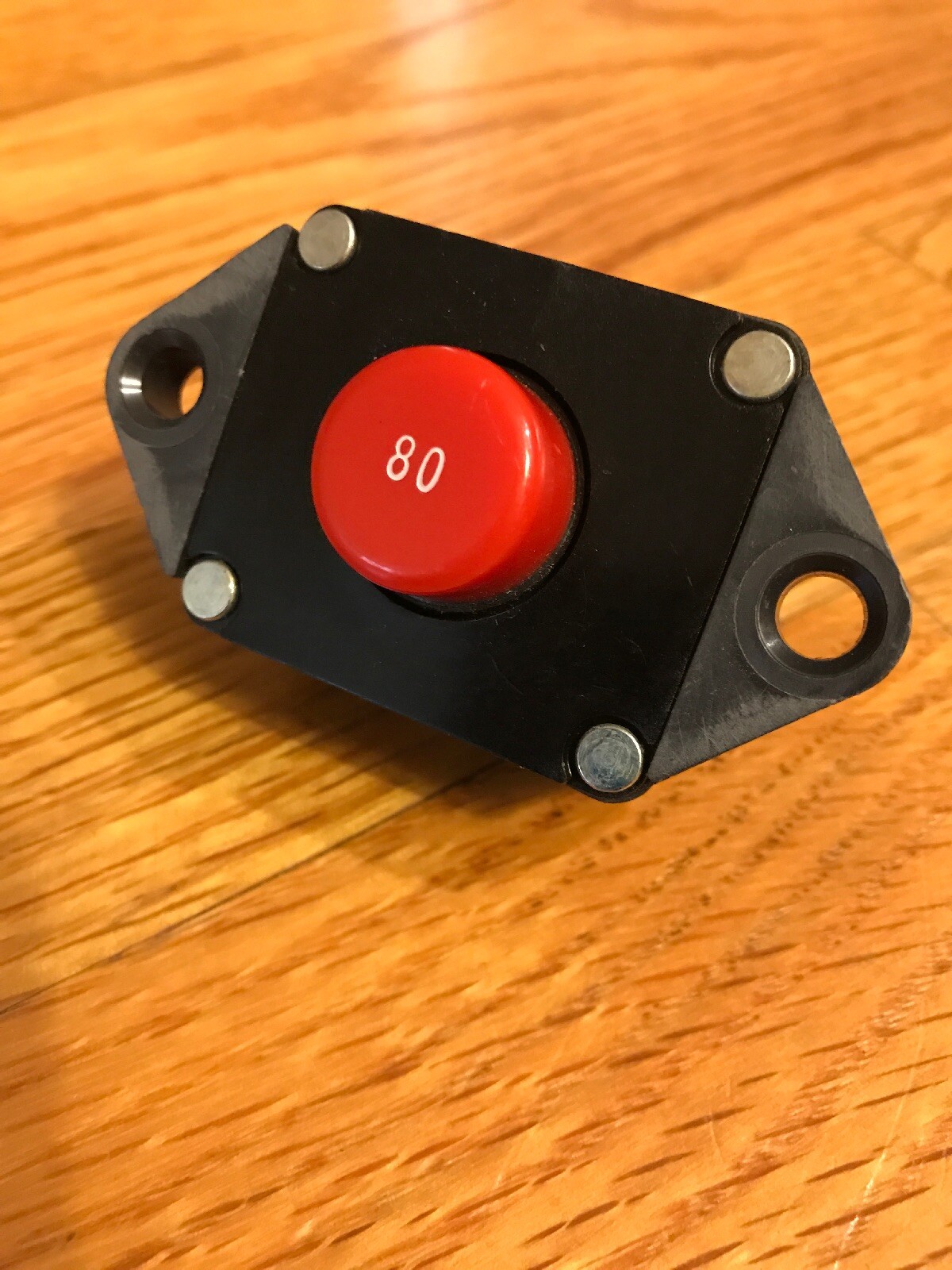 New Genuine Klixon SDLM-80 Sealed 80 Amp Circuit Breaker