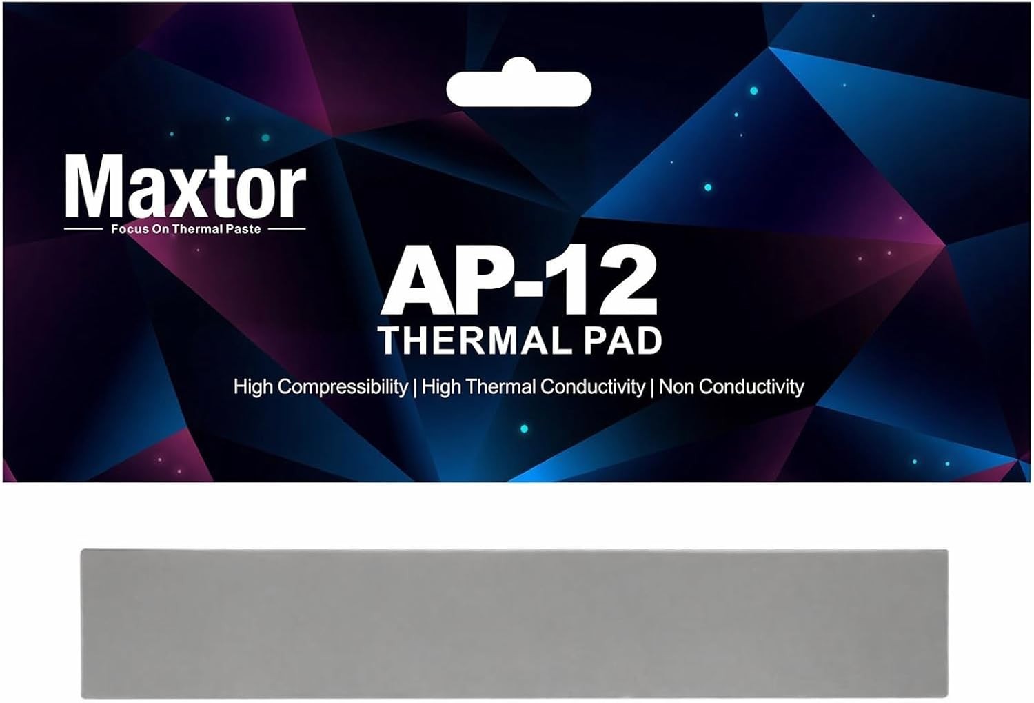 Maxtor AP12 Thermal Pad 14.8 W/mK 120x20x2.0mm Silicone Highly Efficient Heat