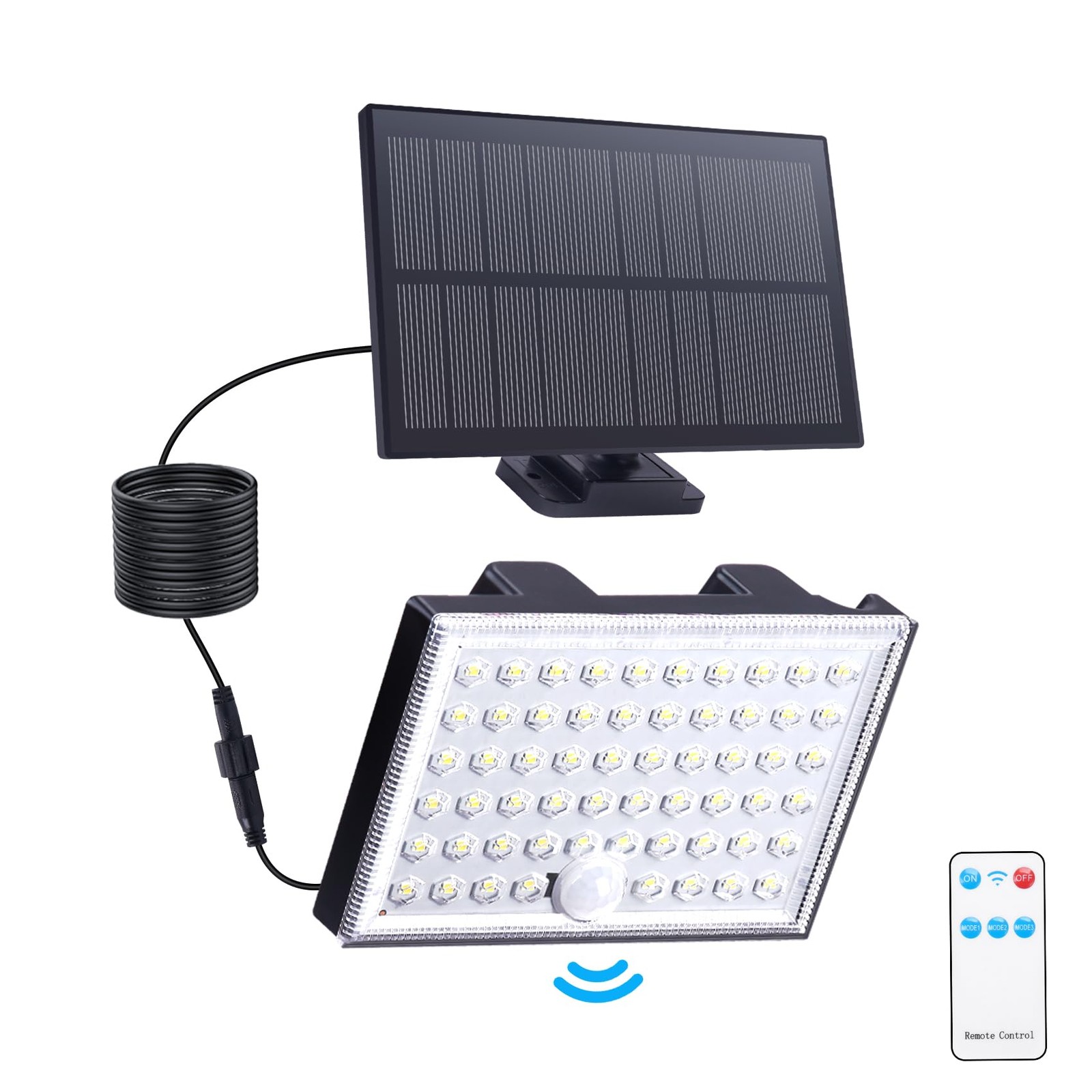 Motion Sensor Light Outdoor, with 3 Modes, Solar Lights Outdoor Waterproof fr...
