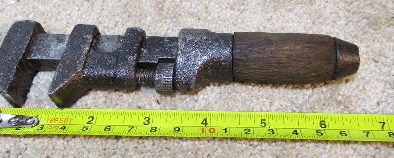 SET OF 2 ANTIQUE COES PIPE WRENCHES