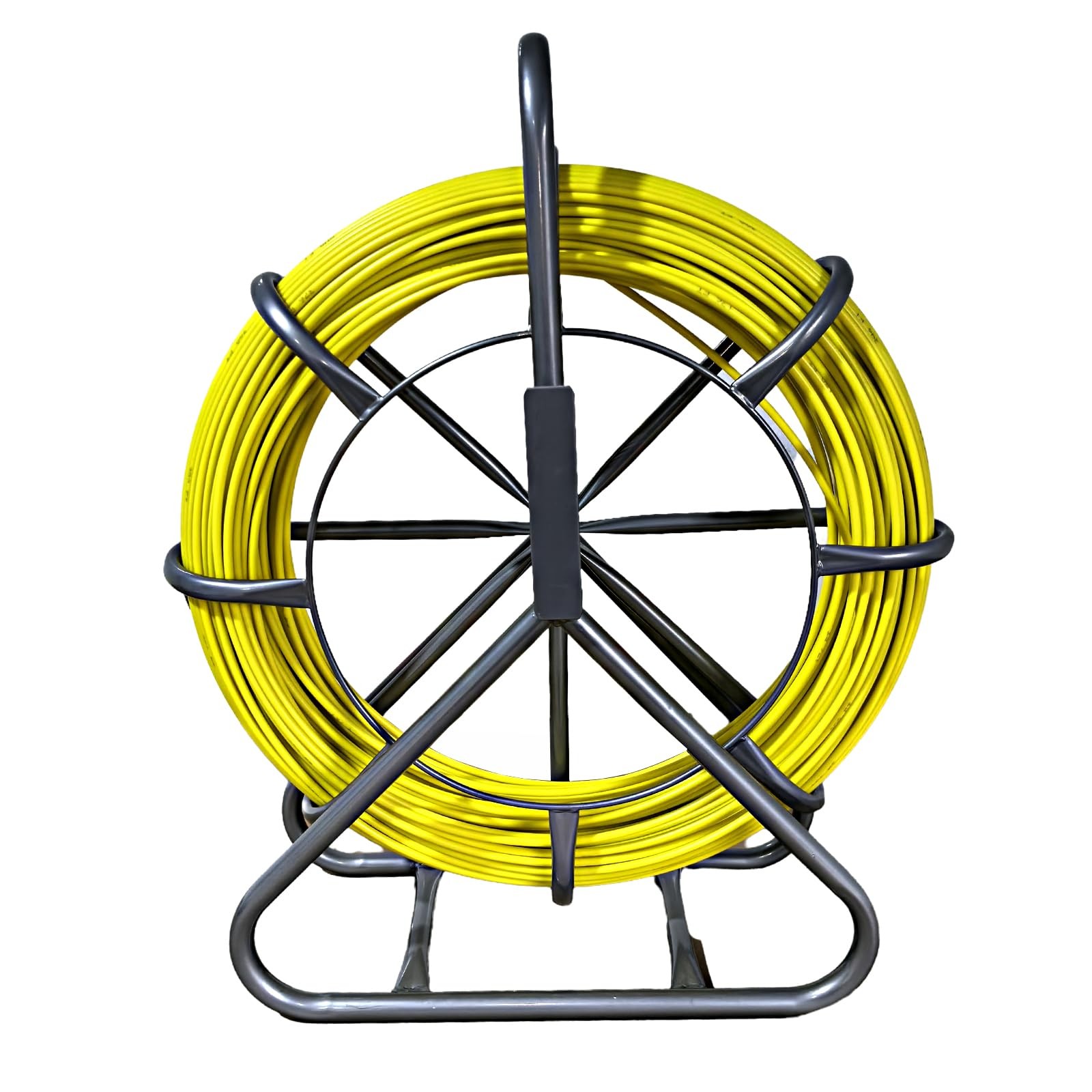 Fish Tape Puller Fiberglass 656ft 1/4 inch Wire Puller Cable Running Duct Rodder