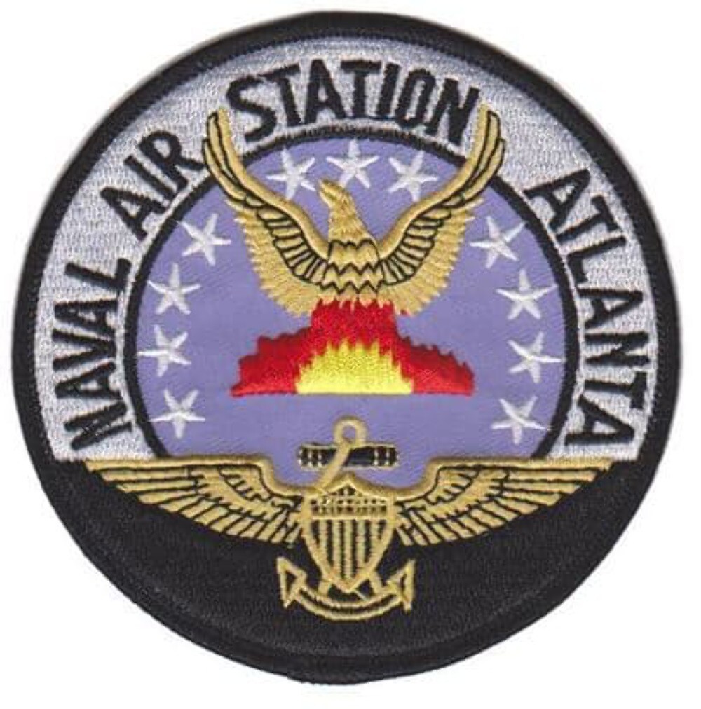 NAS Atlanta Patch – Sew On, 4"