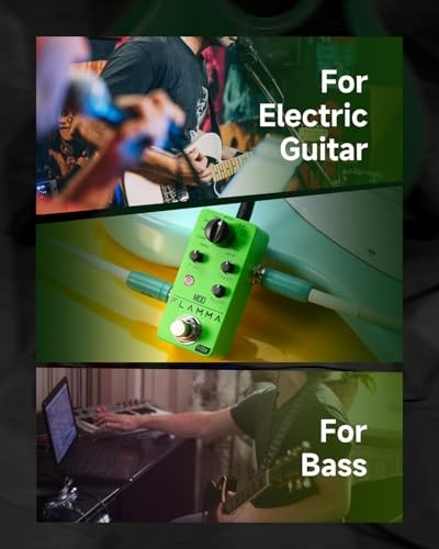 FLAMMA FC05 Mini Modulation Pedal Multi Effects Guitar Chorus Phaser