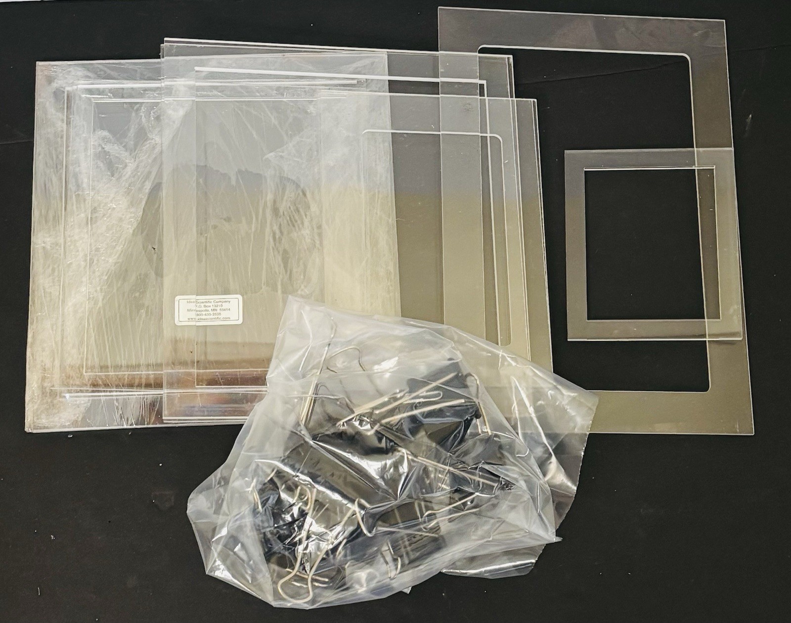 Idea Scientific Gel Drying Frames with Accessories- Lab Tool