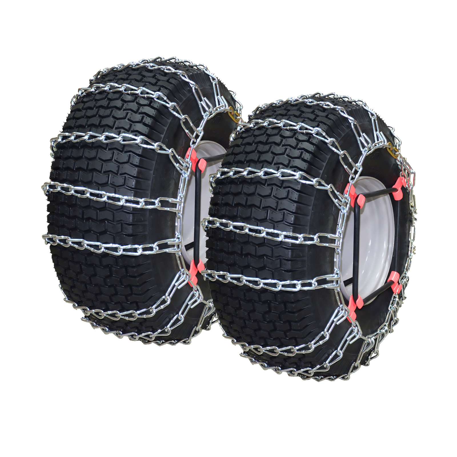 OakTenSet of 2 Tire Chains with tensioners for Tire size 20x10x8 20x10x10 2-Link