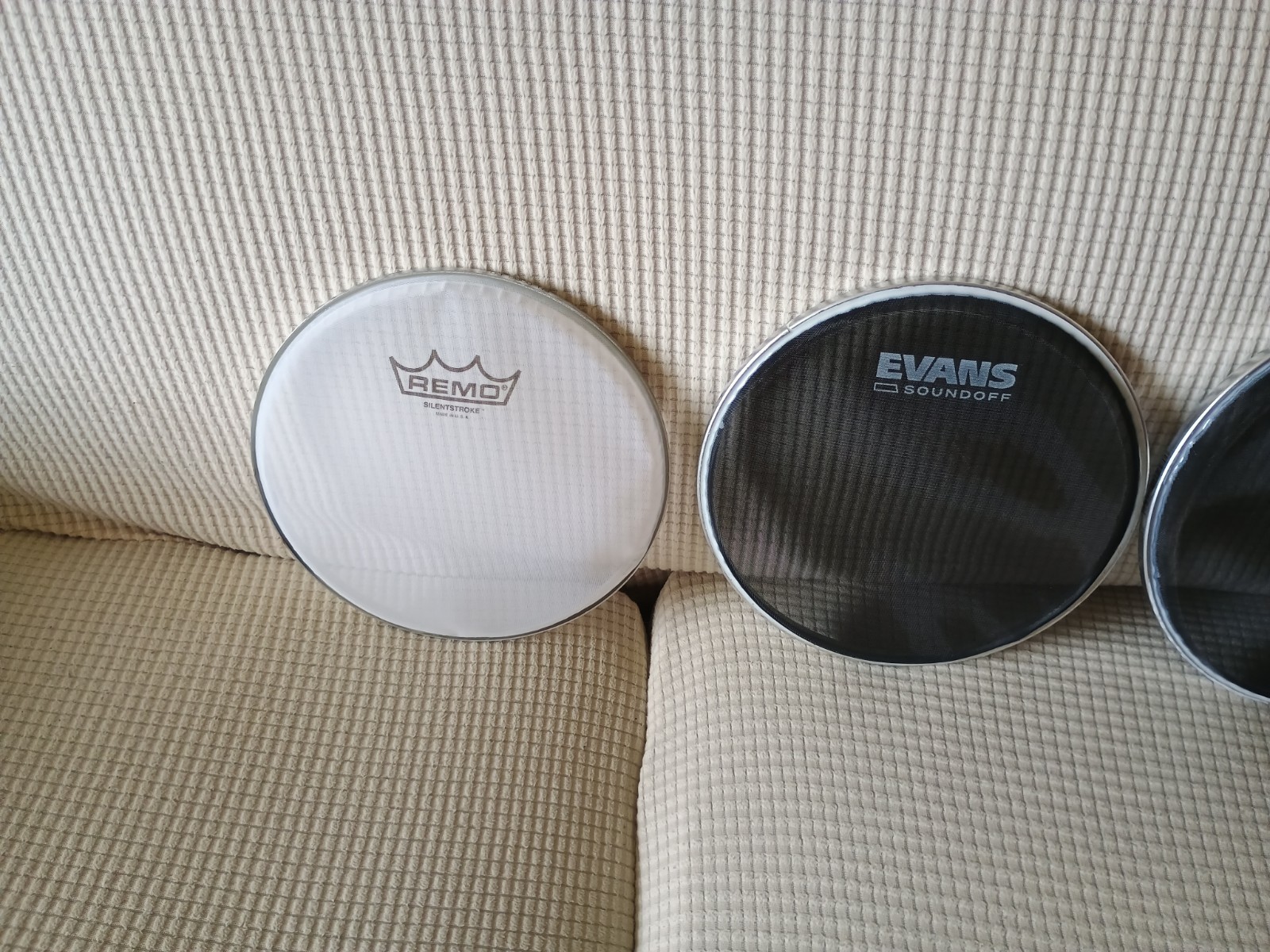EVANS SOUND OFF MESH HEADS PACK (4) 8" DRUM HEADS